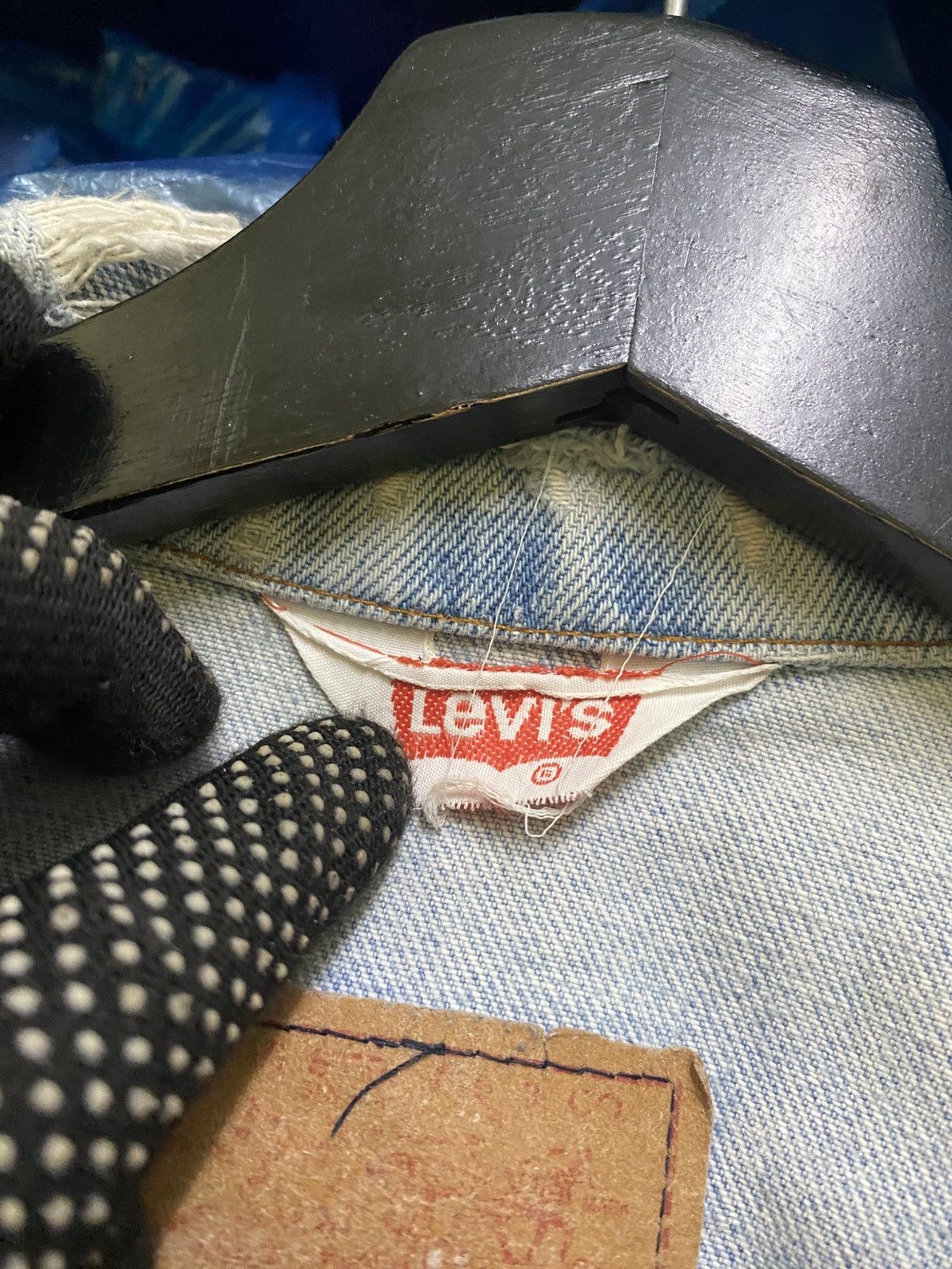 Levi's VINTAGE LEVIS TRUCKER JACKET MADE IN FRANCE Size US M / EU 48-50 / 2 - 5 Thumbnail