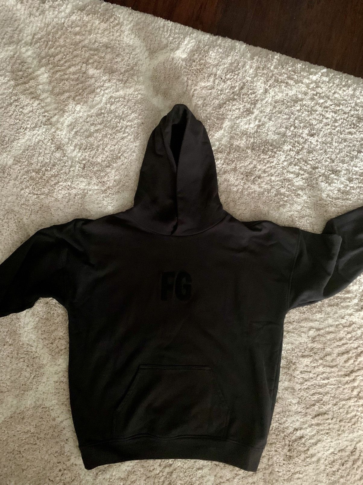 Fear of God Fear of God 6th Collection Black FG Hoodie Size US M / EU 48-50 / 2 - 10 Thumbnail