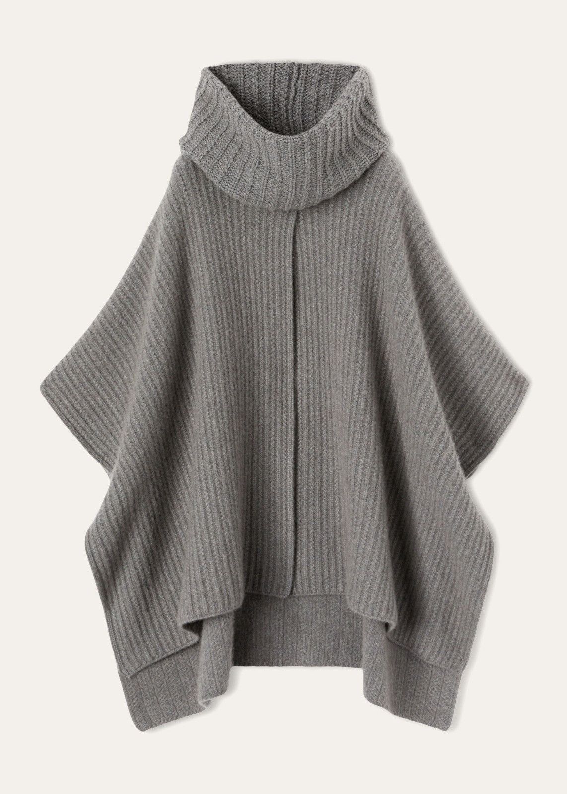 Loro Piana o1srvl11e0824 Size: OS / Waipara Cashmere Cape in Grey Size ONE SIZE - 3 Thumbnail