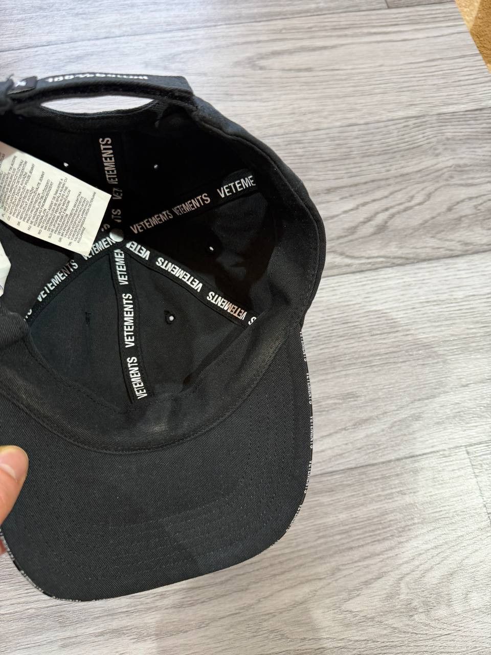 Reebok × Vetements Vetements Reebok Logo Embroidered Cotton Twill Baseball Cap Size ONE SIZE - 11 Thumbnail