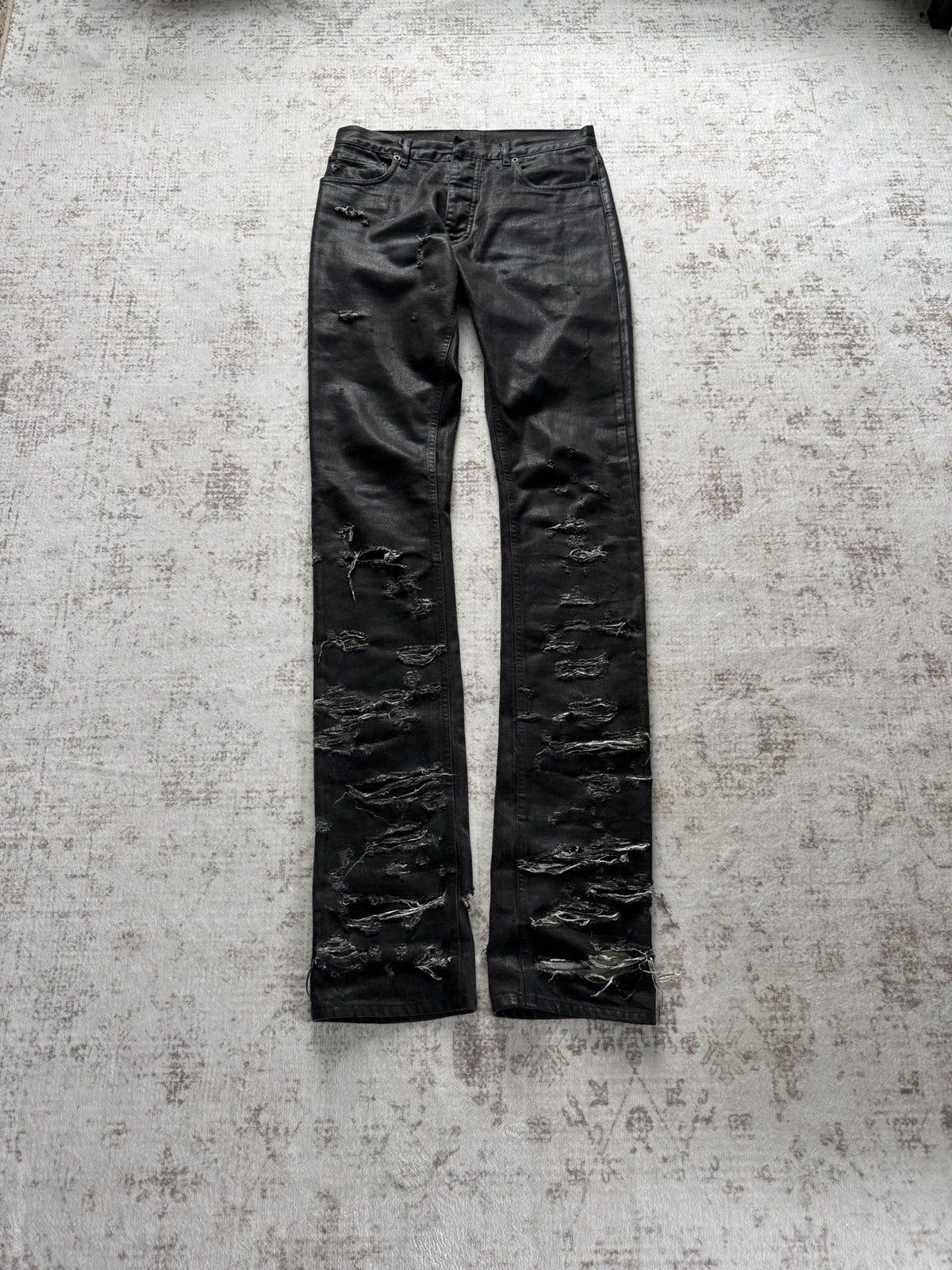 Dior Dior SS04 Runway Strip denim Size US 30 / EU 46 - 1 Thumbnail