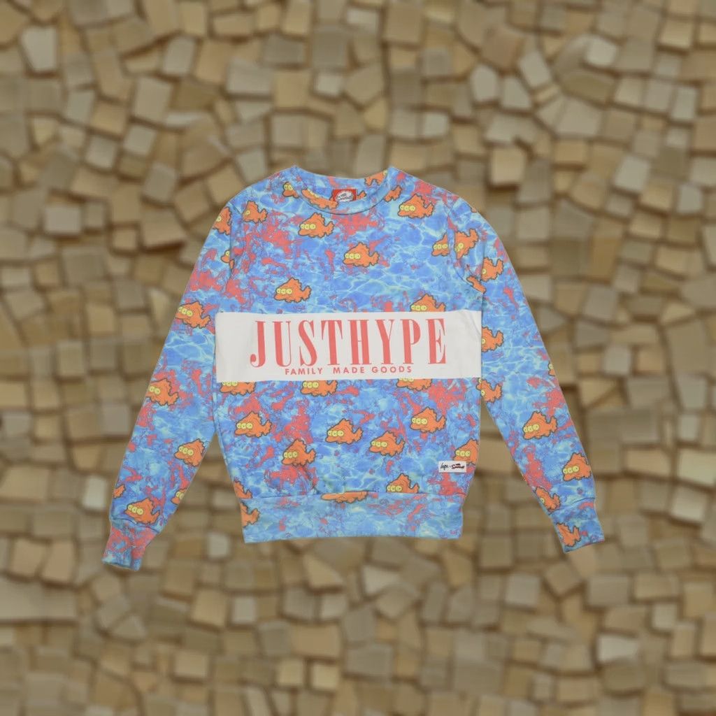 Vintage Hype x Simpsons Sweatshirt Size XS Three Eyed Fish 2014 LS Top Men's Size US XS / EU 42 / 0 - 1 Thumbnail