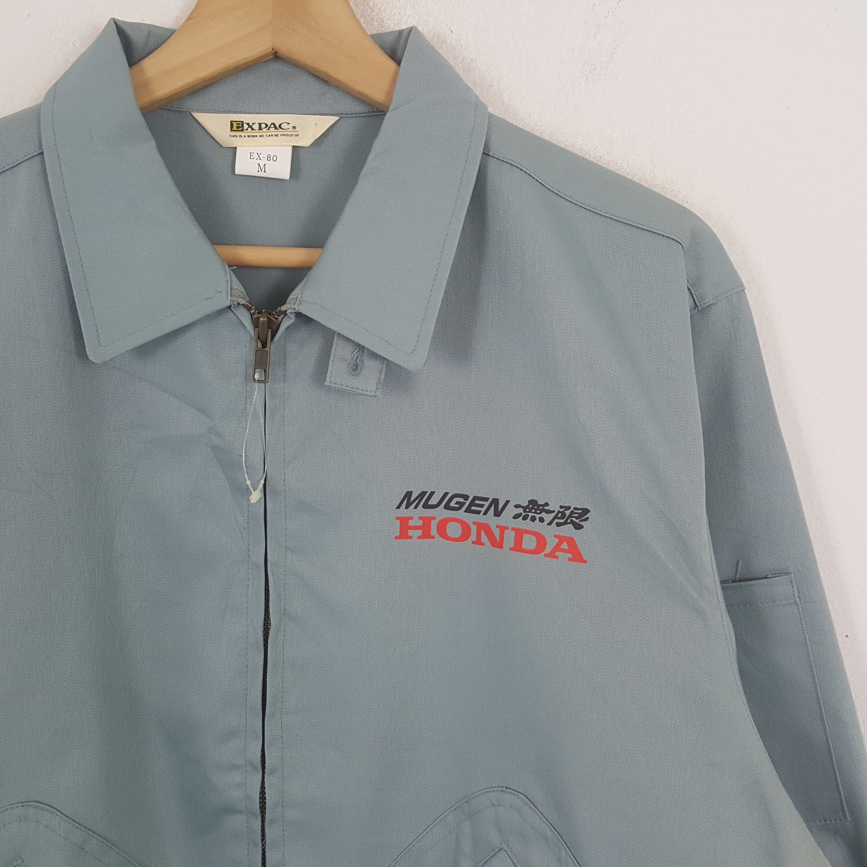 Japanese Brand × Vintage Vintage HONDA Mugen Japanese Racing Team Custom Jacket Size US M / EU 48-50 / 2 - 4 Thumbnail