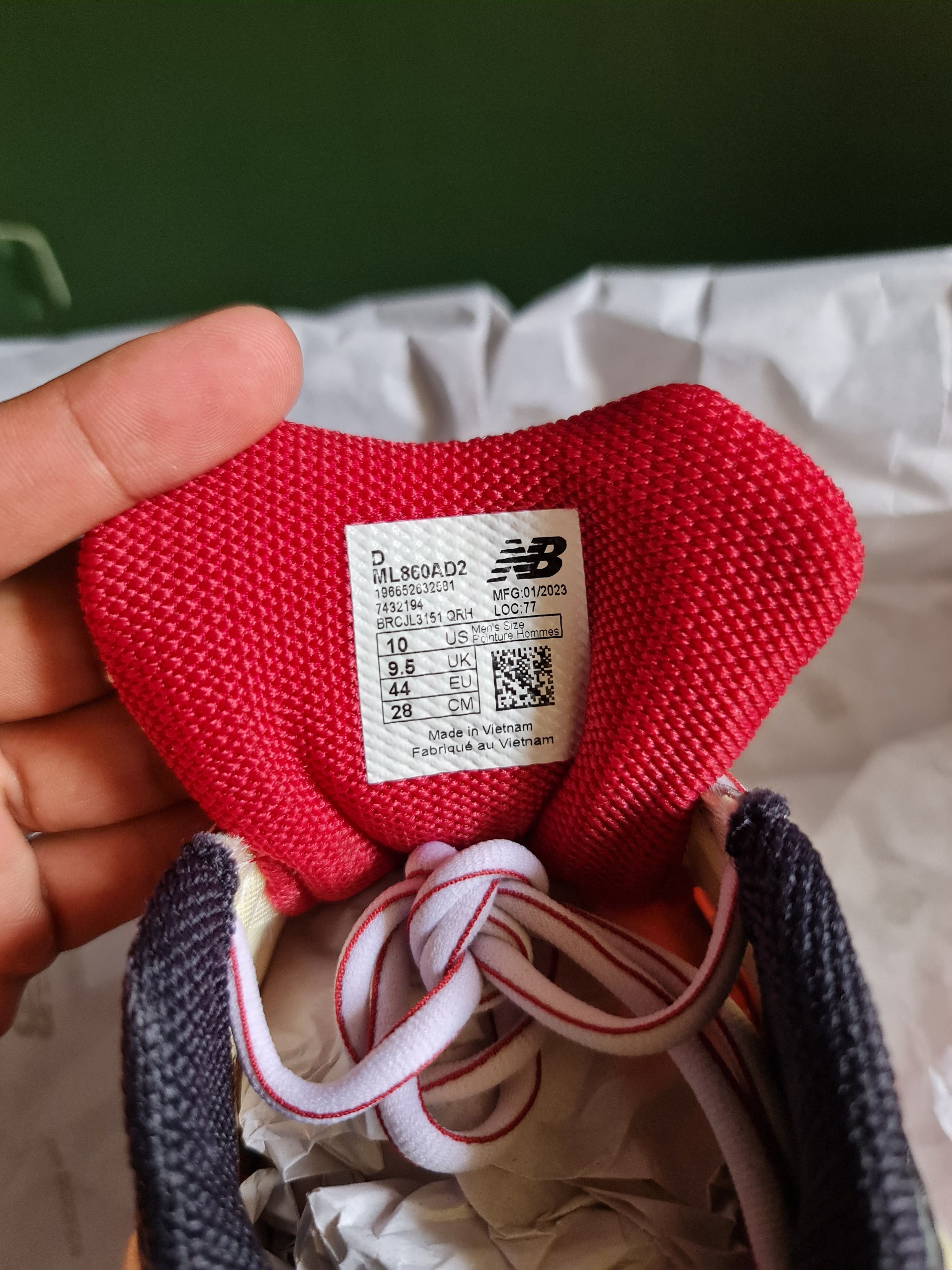 Aime Leon Dore New Balance 860 V2 Aime Leon Dore Red Size US 10 / EU 43 - 7 Thumbnail