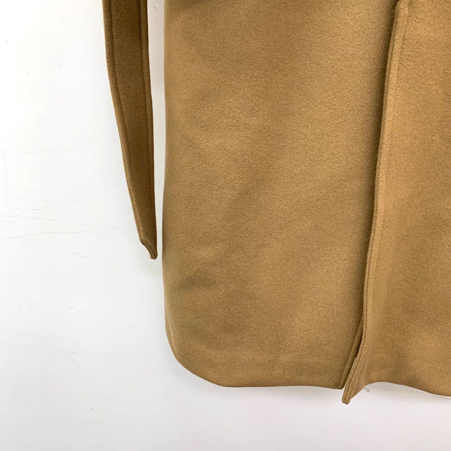 Celine Celine Hooded Long-Sleeved Bathrobe-Style Belted Coat, Size S / US 4 / IT 40 - 5 Thumbnail