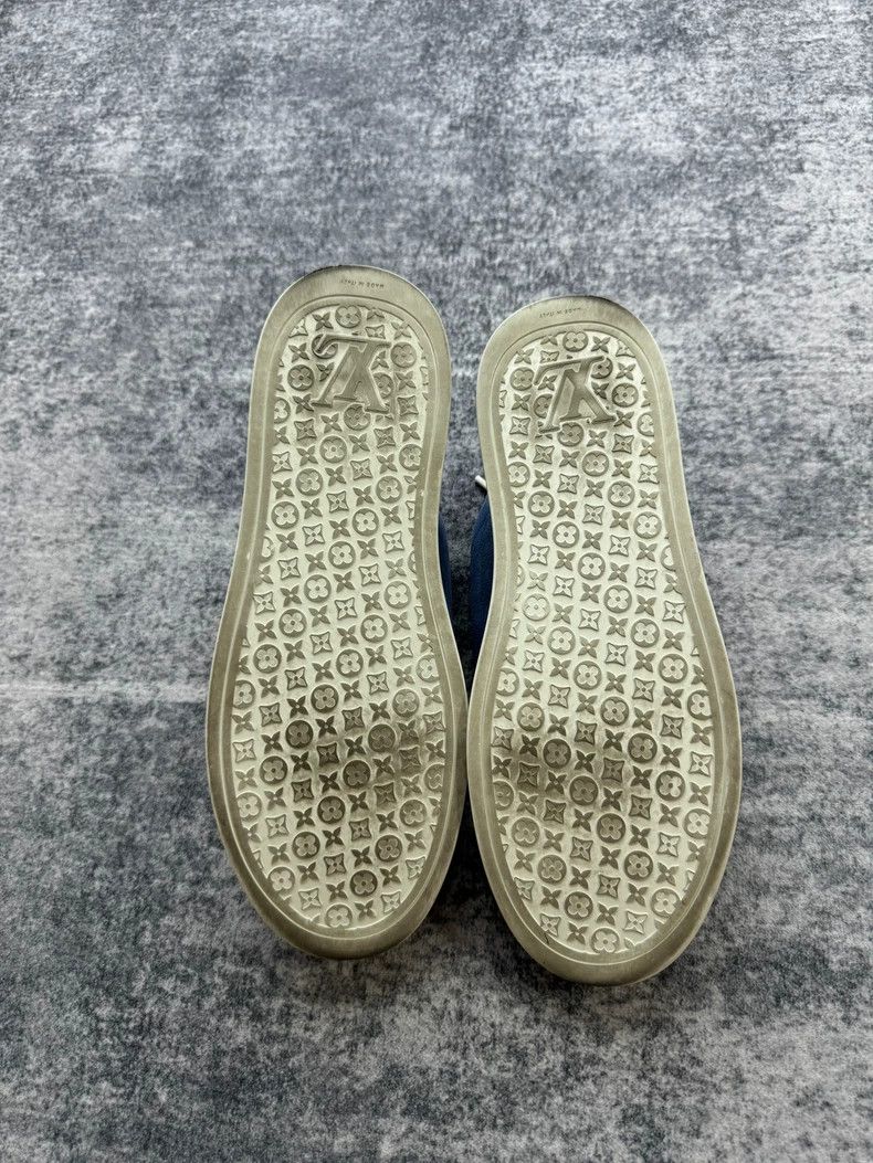 Louis Vuitton Louis Vuitton Blue suede board shoes Size US 10.5 / EU 43-44 - 7 Thumbnail