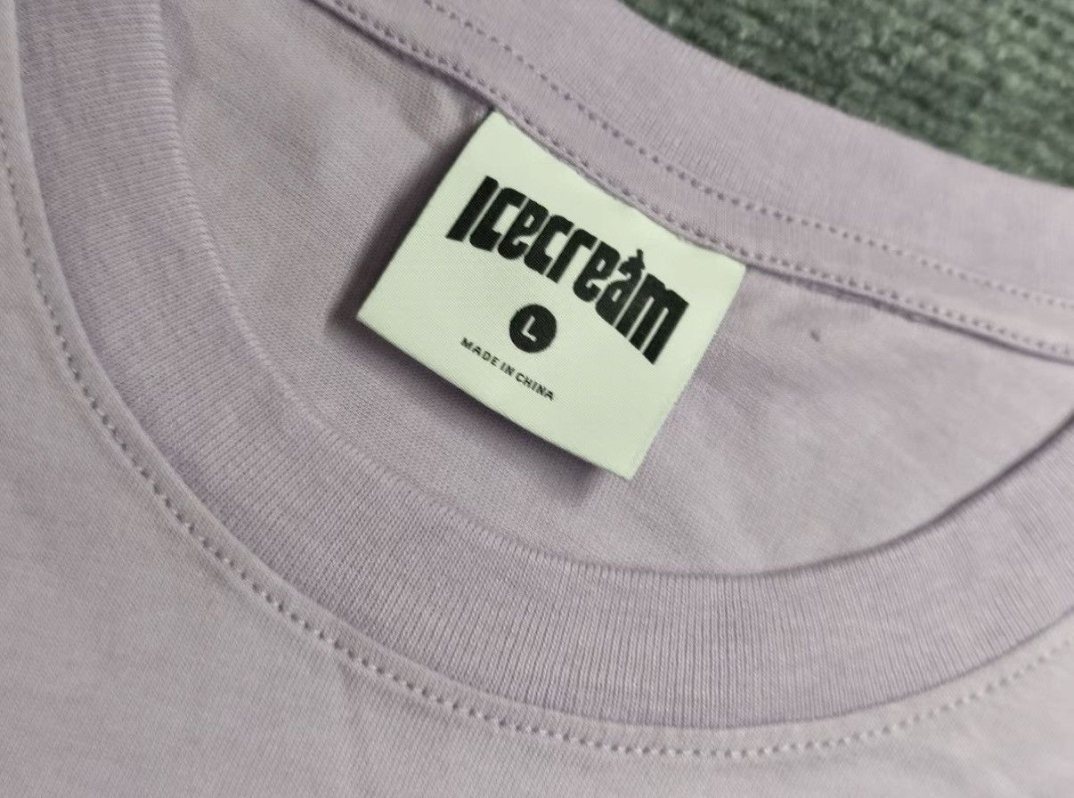 Billionaire Boys Club ICECREAM Lavender Graphic Short Sleeve T-Shirt Size US L / EU 52-54 / 3 - 4 Thumbnail