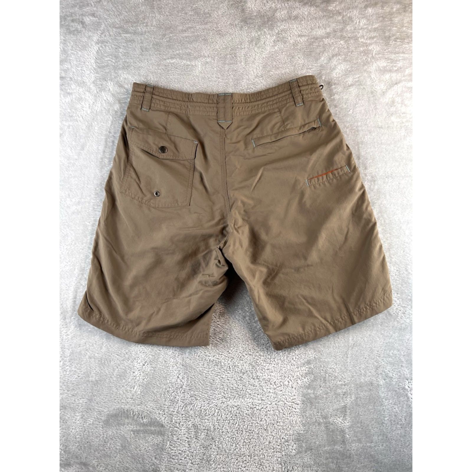 Howler Brothers Howler Brothers Shorts Mens 32 Beige Horizon Hybrid Ripstop Inseam 9.5 Nylon Lightweight Outdoor Chino Pocket Slash Casual Travel Summer Spring Fall Size US 32 / EU 48 - 2 Thumbnail