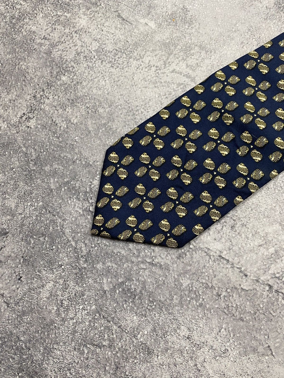 Yves Saint Laurent Yves Saint Laurent YSL Tie Vintage Monogram Old Money 90s Size ONE SIZE - 11 Thumbnail
