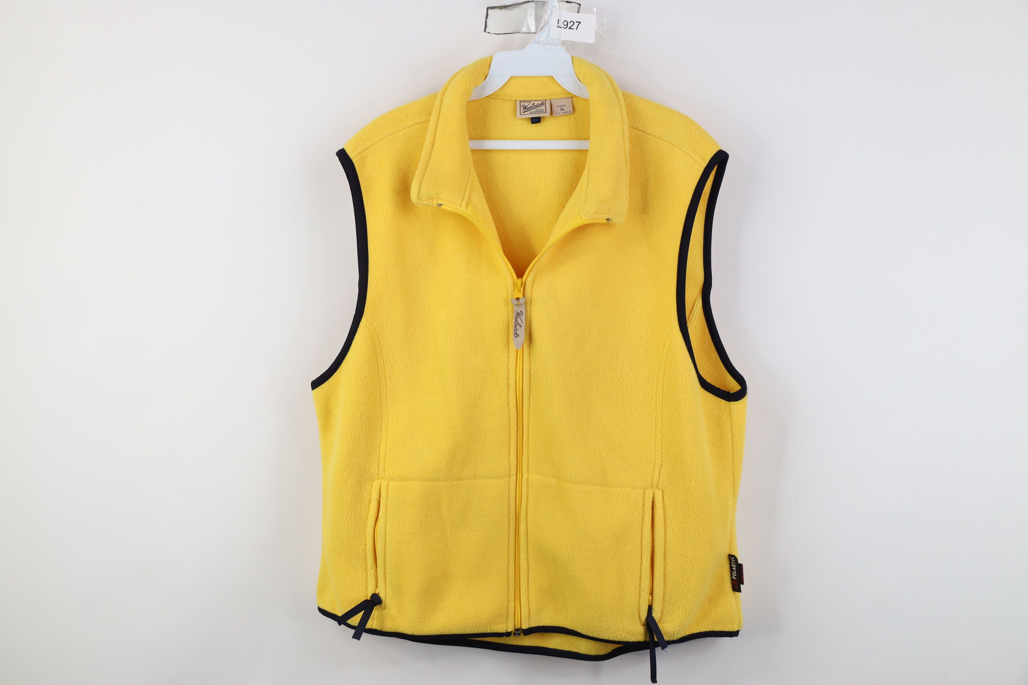 Woolrich Woolen Mills Vintage 90s Woolrich Polartec Fleece Full Zip Vest Jacket Size XL / US 12-14 / IT 48-50 - 1 Thumbnail