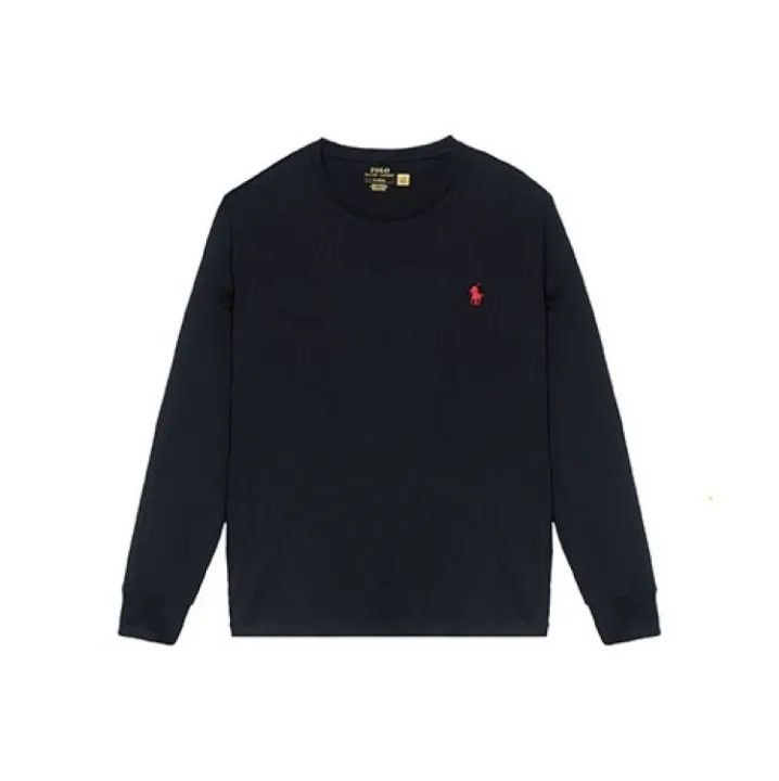 Polo Ralph Lauren Polo Ralph Lauren FW22 Men's Solid Crew Neck Long-Sleeve T-Shirt Size US XL / EU 56 / 4 - 1 Thumbnail