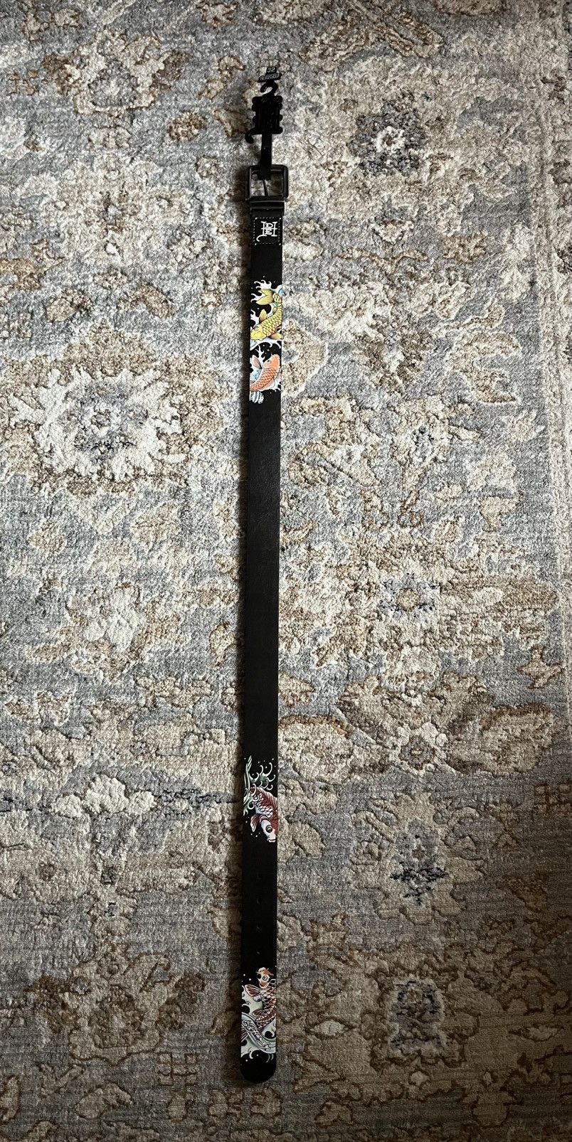 Ed Hardy REVERSIBLE ED HARDY GRAPHIC Y2K BELT 32 Size 32 - 5 Thumbnail