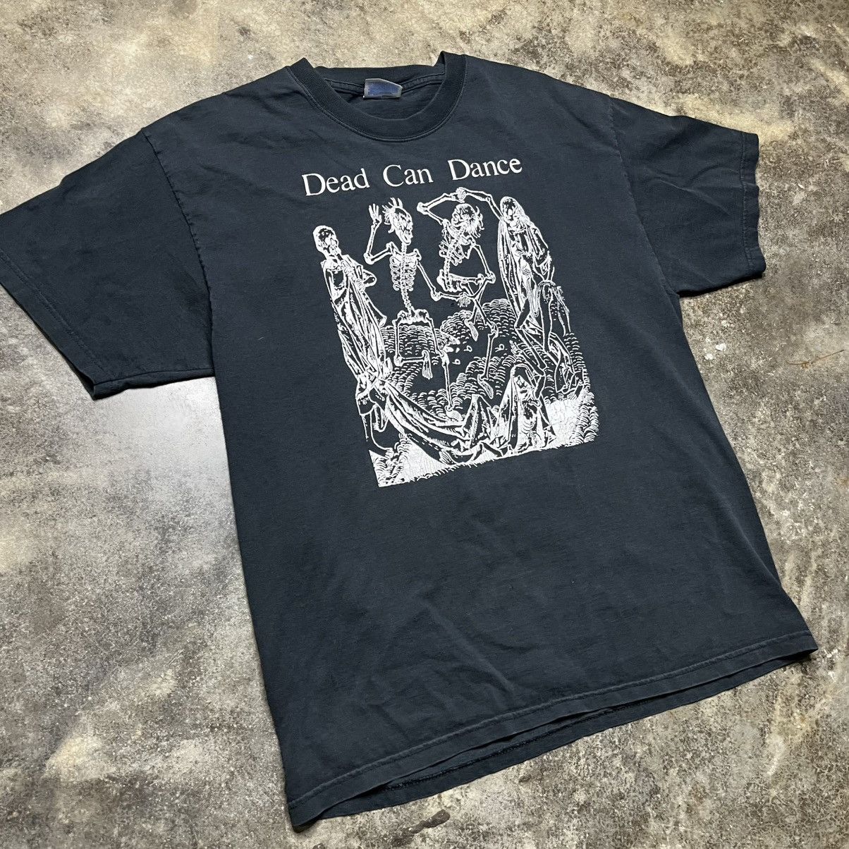 Vintage vintage dead can dance skeleton band tshirt Size US L / EU 52-54 / 3 - 2 Thumbnail
