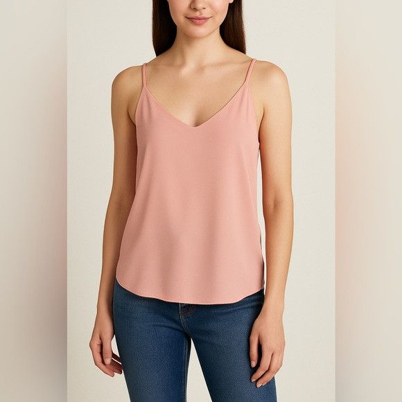 Equipment Equipment Femme Blush Pink Silk Camisole Top - Small Size S / US 4 / IT 40 - 1 Thumbnail