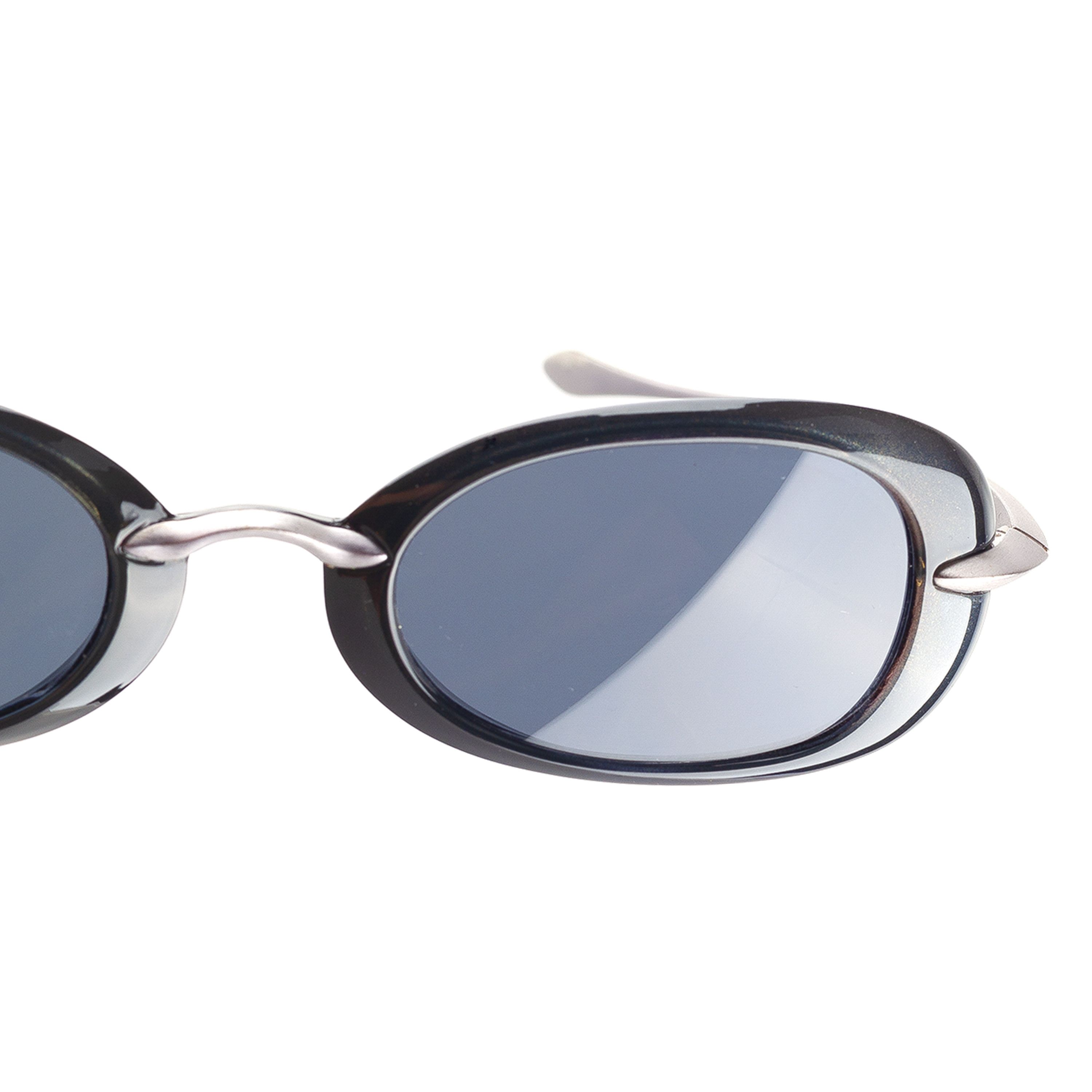 Thierry Mugler Thierry Mugler 6503 14 C.3 Vintage Oval Sunglasses Size ONE SIZE - 6 Thumbnail