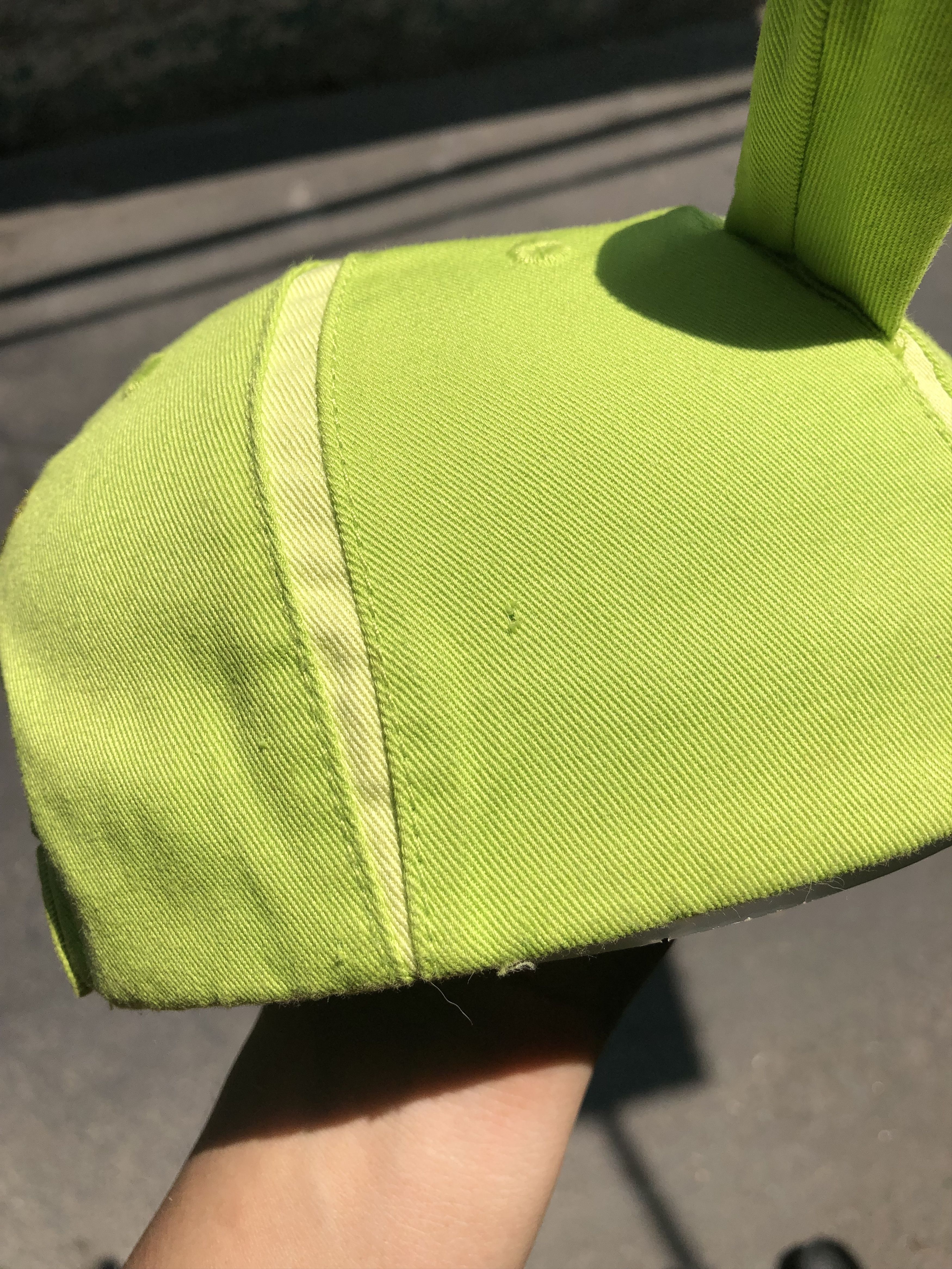 Warner Bros Rare Vtg 2000s Shrek DreamWorks Ogre Ears Strapback Cap Hat Size ONE SIZE - 6 Thumbnail