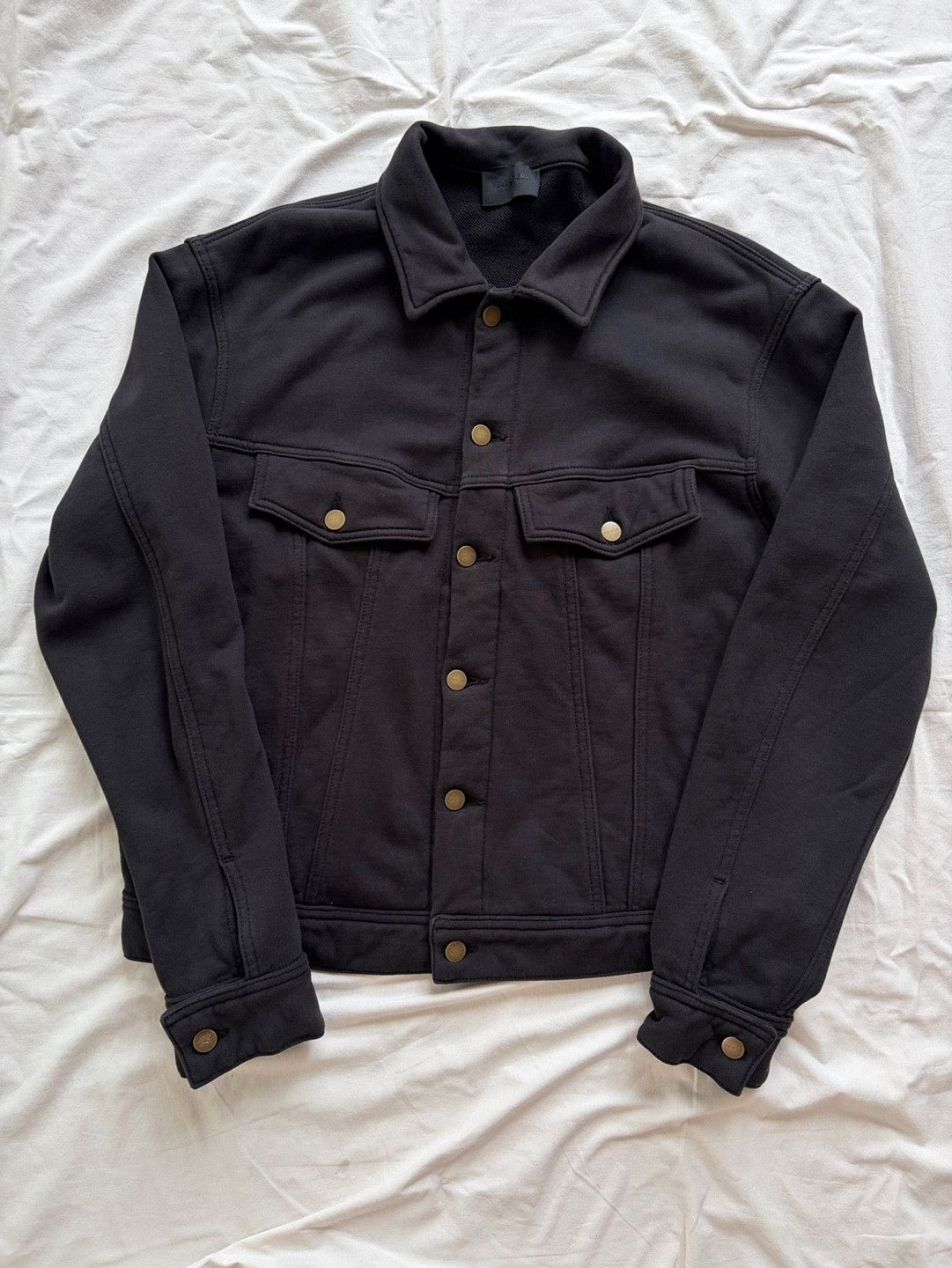 Fear of God Fear of God 7th French Terry Trucker Jacket Eternal 8th 6th Size US XL / EU 56 / 4 - 6 Thumbnail