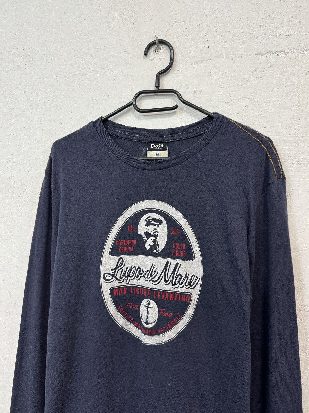 Dolce & Gabbana Dolce&Gabbana Vintage Long Sleeve Size US XL / EU 56 / 4 - 2 Thumbnail