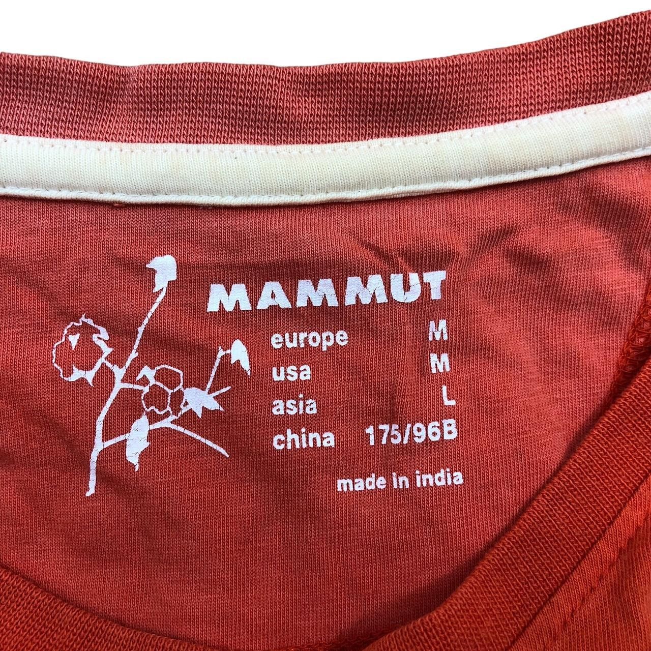 Mammut MAMMUT SPORTS OUTDOOR Basecamp Orange Tee Shirt Top Camping Size US M / EU 48-50 / 2 - 5 Thumbnail