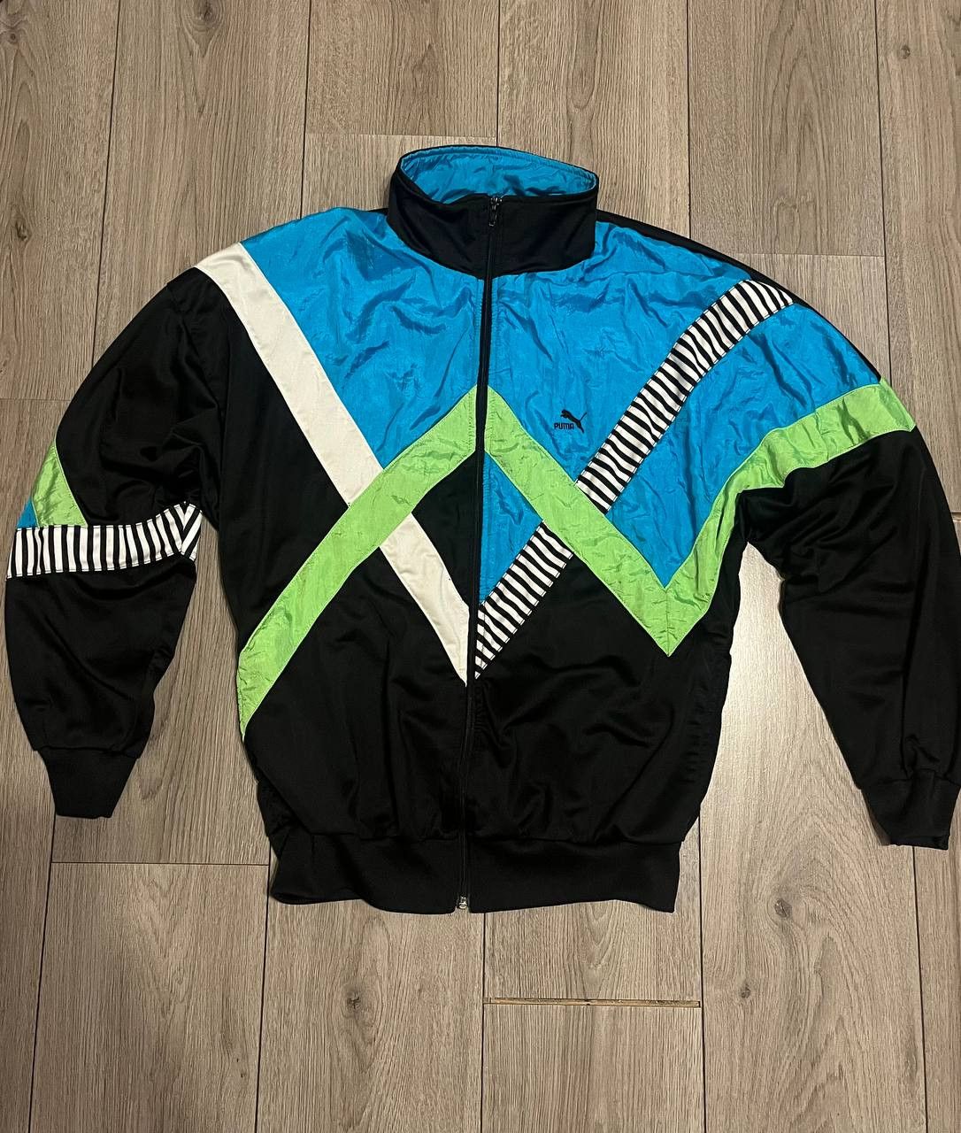 Puma × Vintage Extra Rare Vintage Puma Windbraker Size US M / EU 48-50 / 2 - 1 Thumbnail