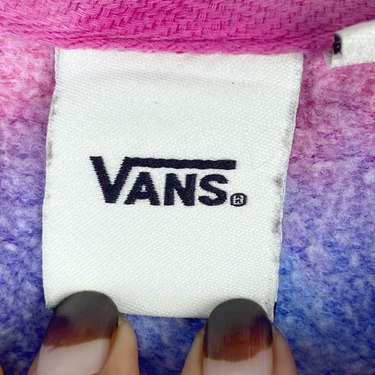 Vans Vans Crop Top Multicolor Sweatshirt Crewneck Pullover Jumper Size M / US 6-8 / IT 42-44 - 6 Thumbnail