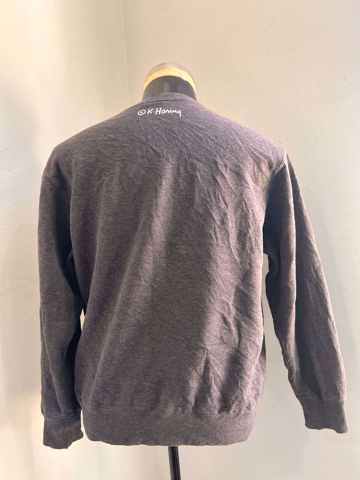 Designer × Japanese Brand × Keith Haring Vintage Keith Haring Sweater Size US M / EU 48-50 / 2 - 2 Thumbnail
