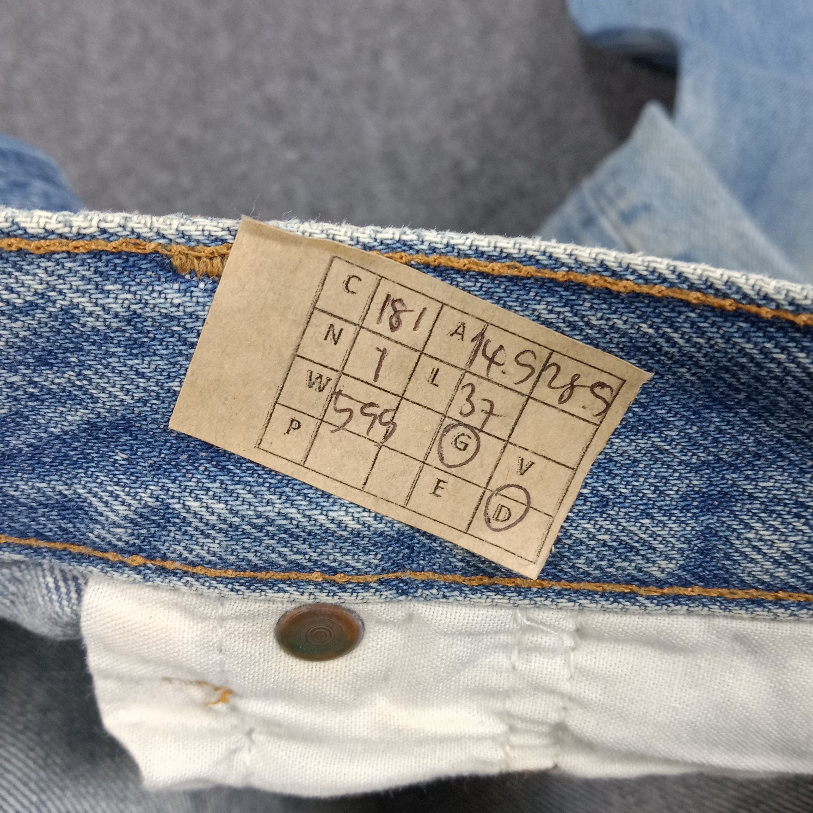 Levi's × Vintage Levi's American Distressed Style Denim Jeans Size US 29 - 17 Thumbnail