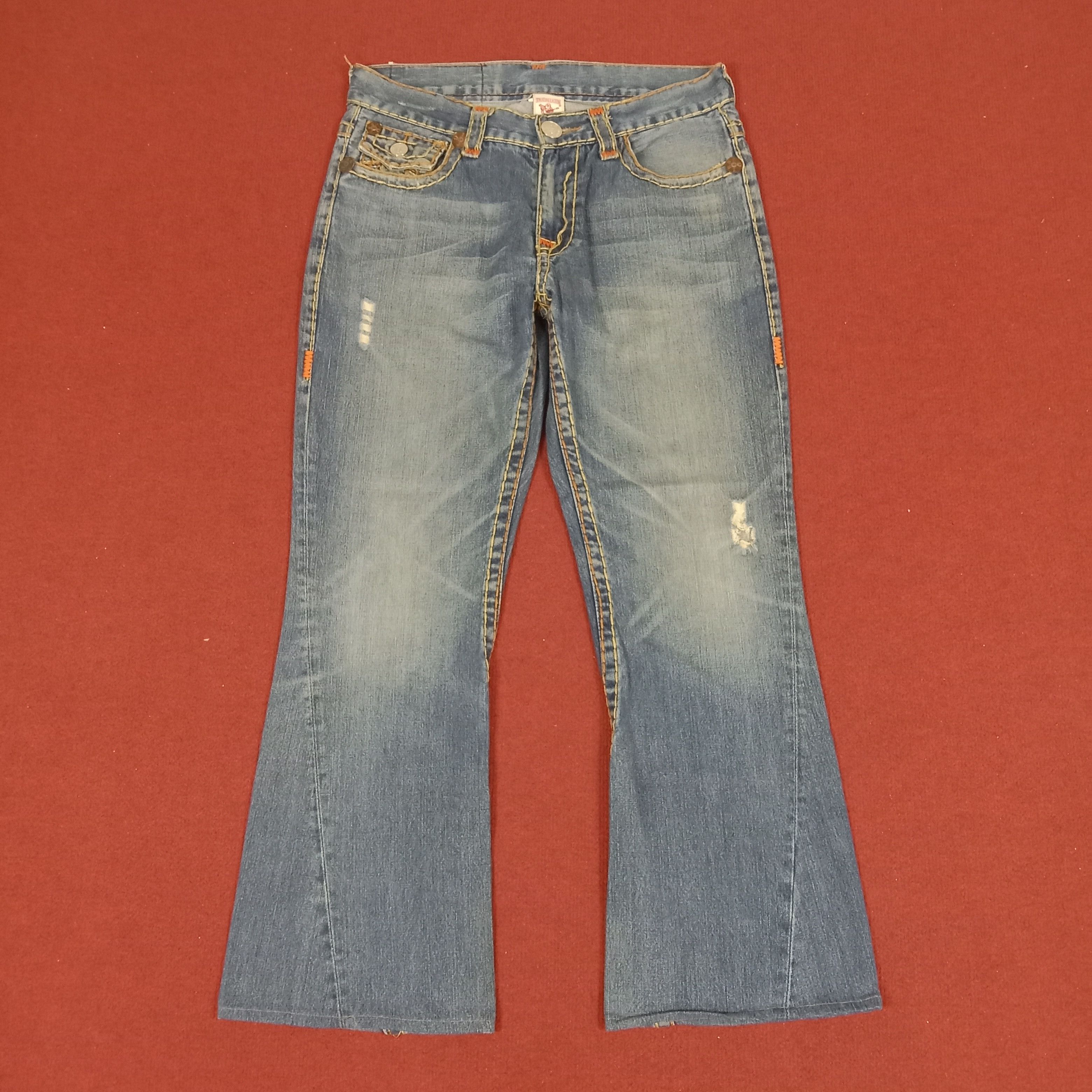 Vintage True Religion Jeans Streetwear Fashion Style Size US 34 / EU 50 - 4 Thumbnail