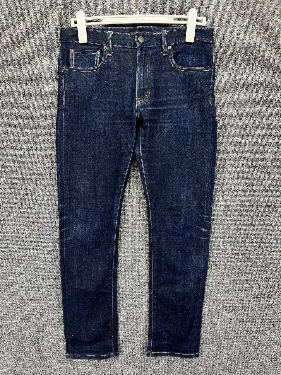 Uniqlo Vintage Uniqlo Selvedge Redline Slim Jeans Denim Pants Size US 31 - 1 Thumbnail