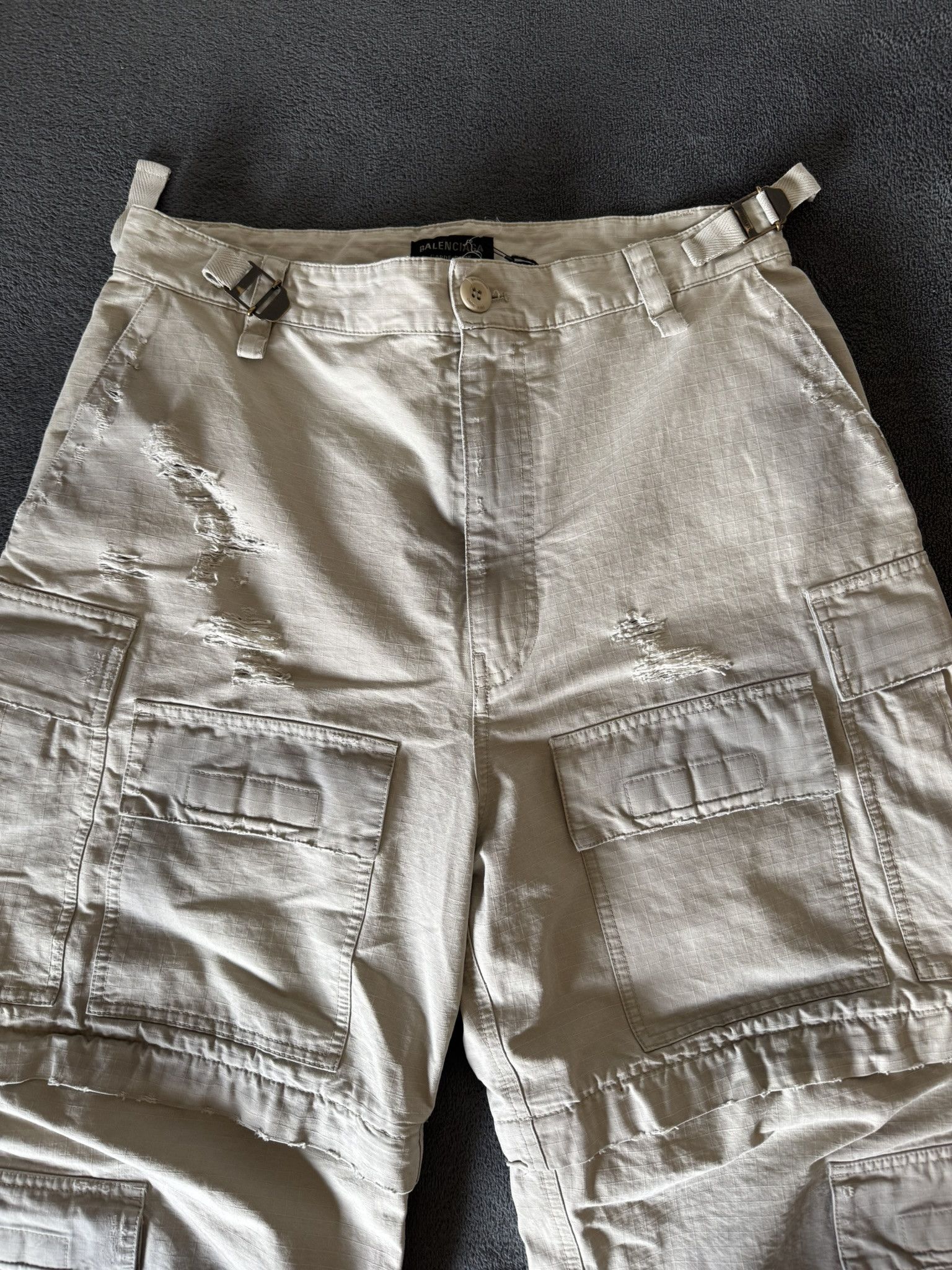 Balenciaga Balenciaga Ripstop Convertible Cargos Size US 31 - 2 Thumbnail
