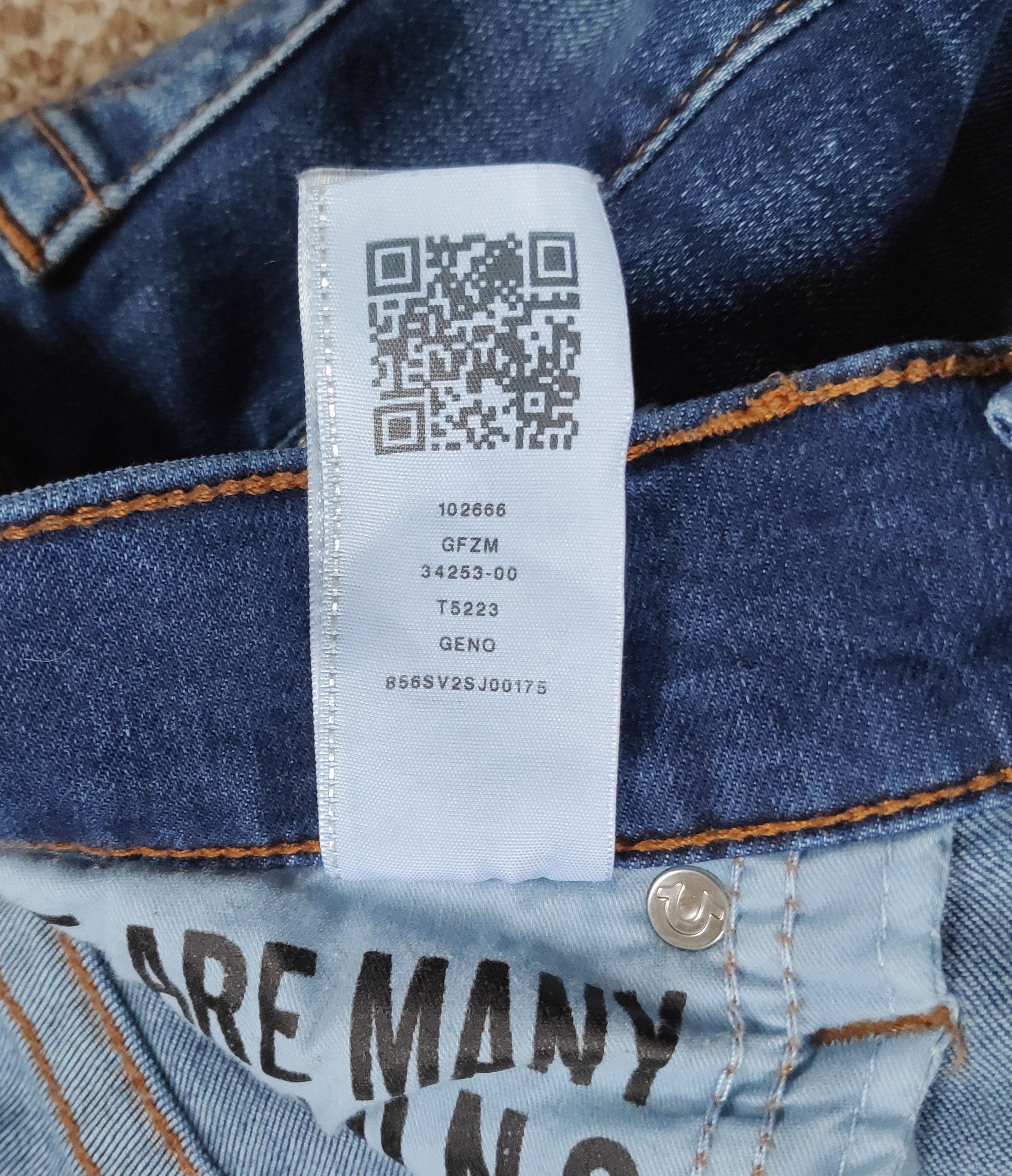True Religion True Religion Geno Relaxed Slim Denim Jeans sz W31 Size US 31 - 13 Thumbnail