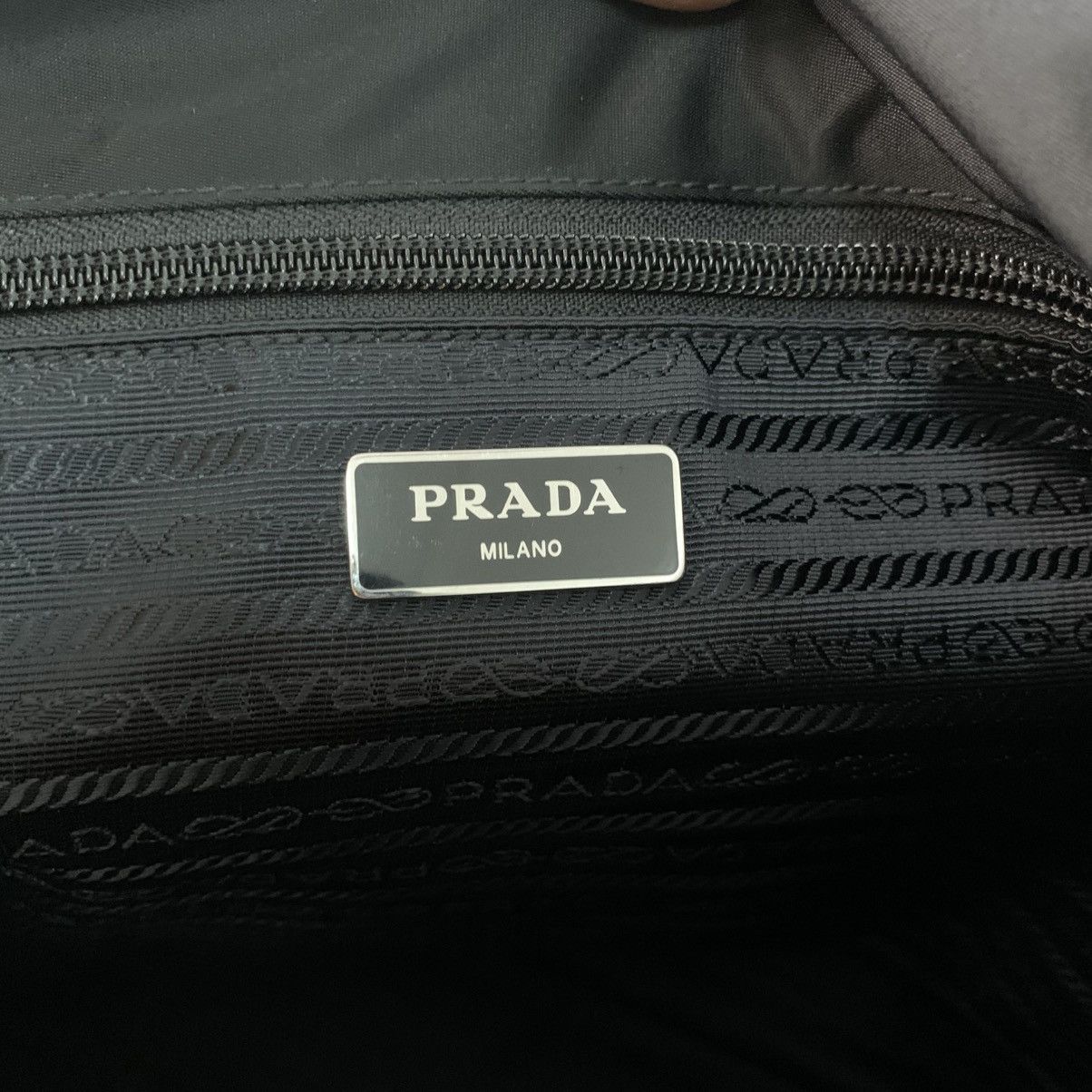 Prada Prada Nylon Black Mesengger Bag Size ONE SIZE - 17 Thumbnail