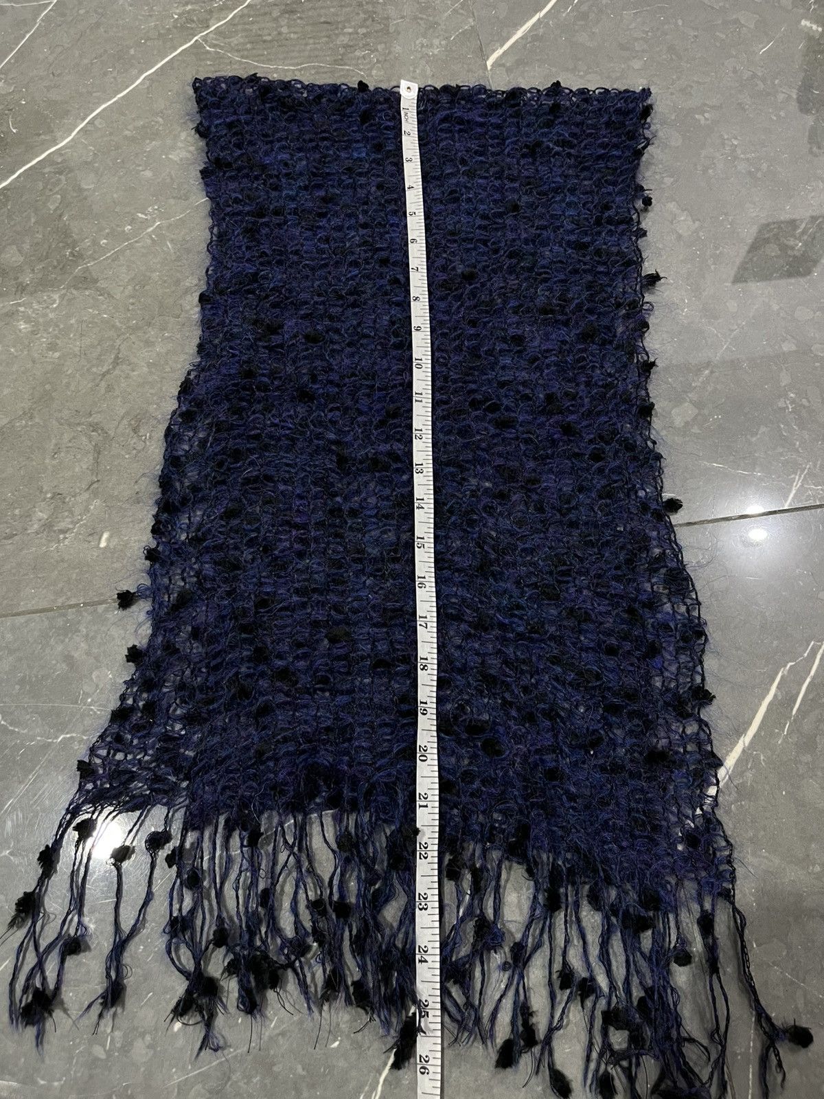 5351 POUR LES HOMMES Japan vkei knit scraf emo punk Size ONE SIZE - 3 Thumbnail