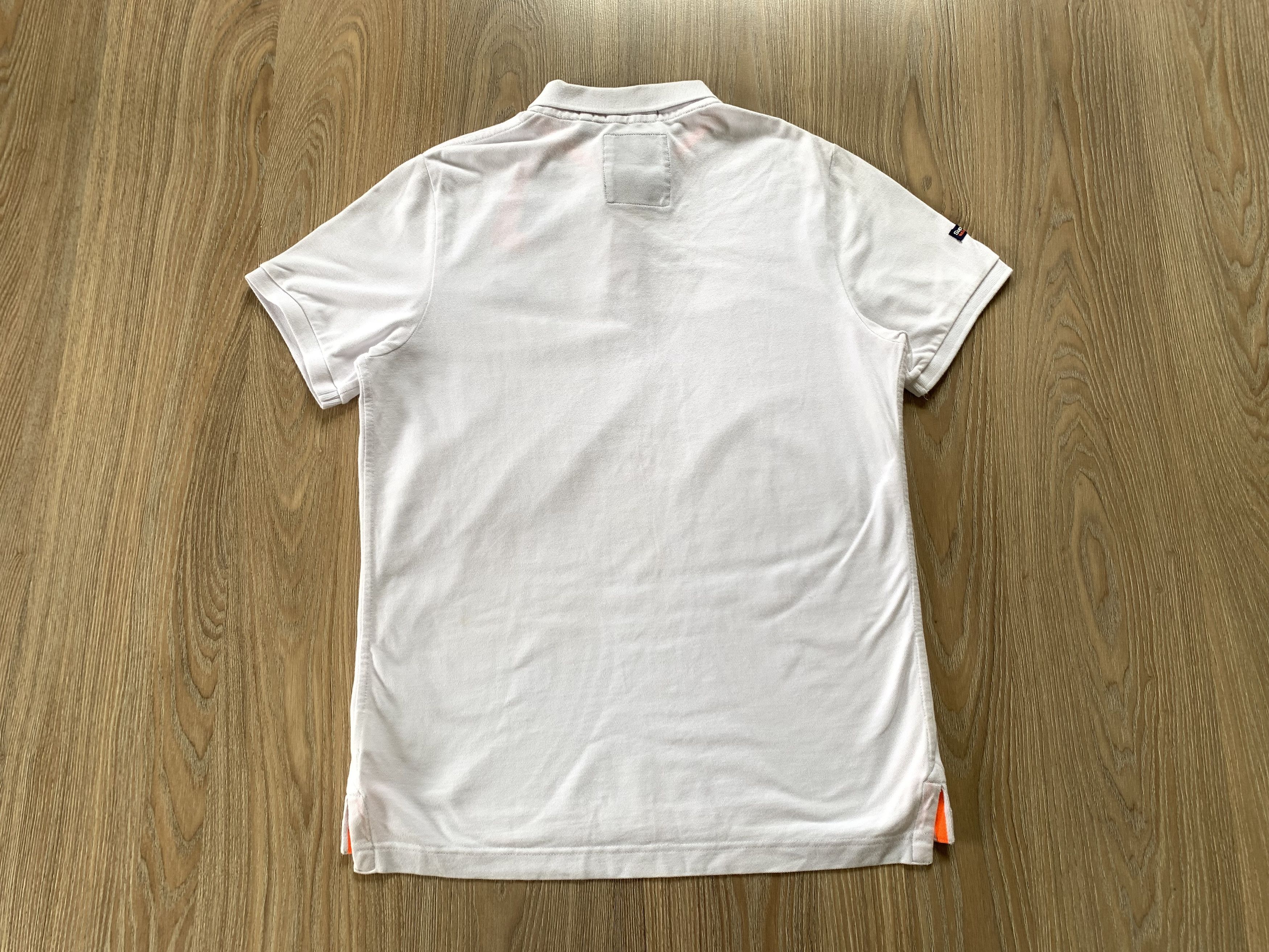 Japanese Brand × Superdry Superdry Classic Basic White Short Sleeeve Polo T Shirt Size US XXL / EU 58 / 5 - 3 Thumbnail