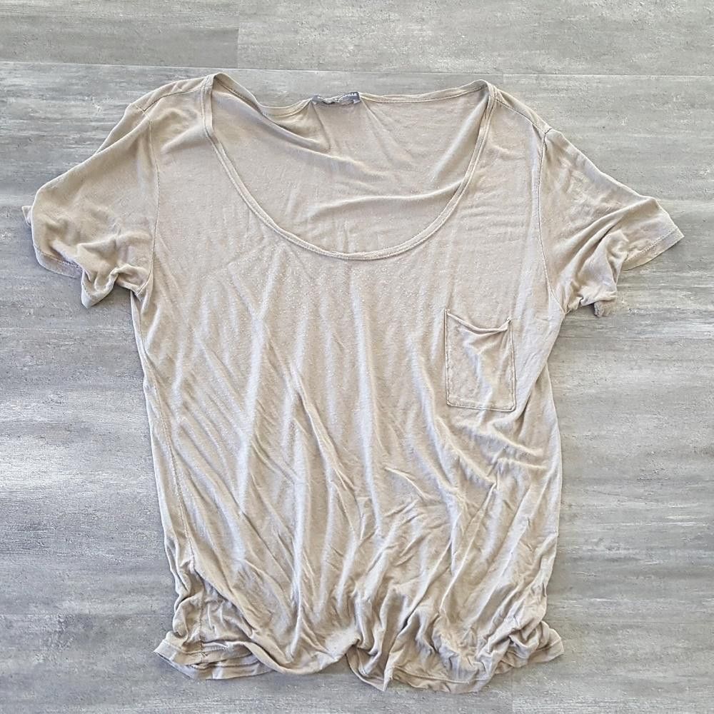 Designer Light Chocolate Pocket Detailed Melville Sleeve Size ONE SIZE - 1 Thumbnail