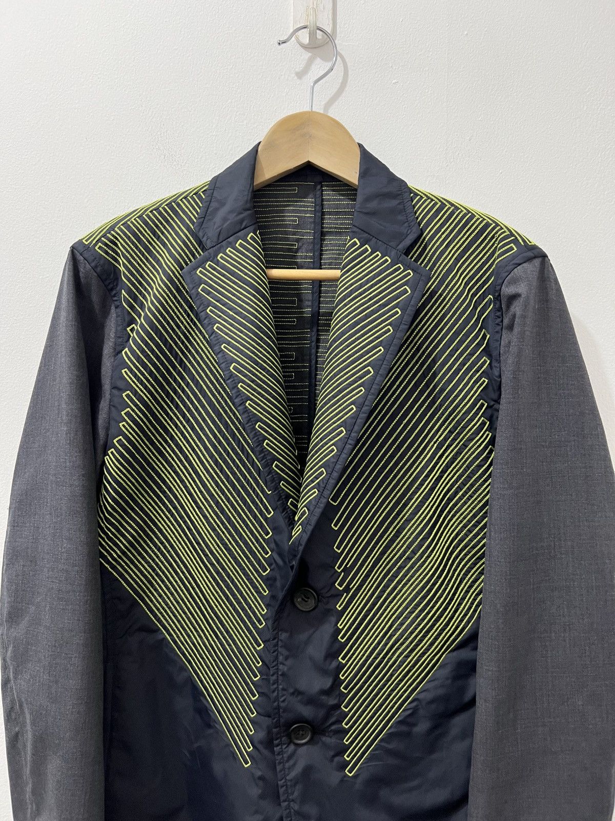 Issey Miyake Issey Miyake Men - S/S16 Hybrid Blazer Jacket Size 48R - 6 Thumbnail