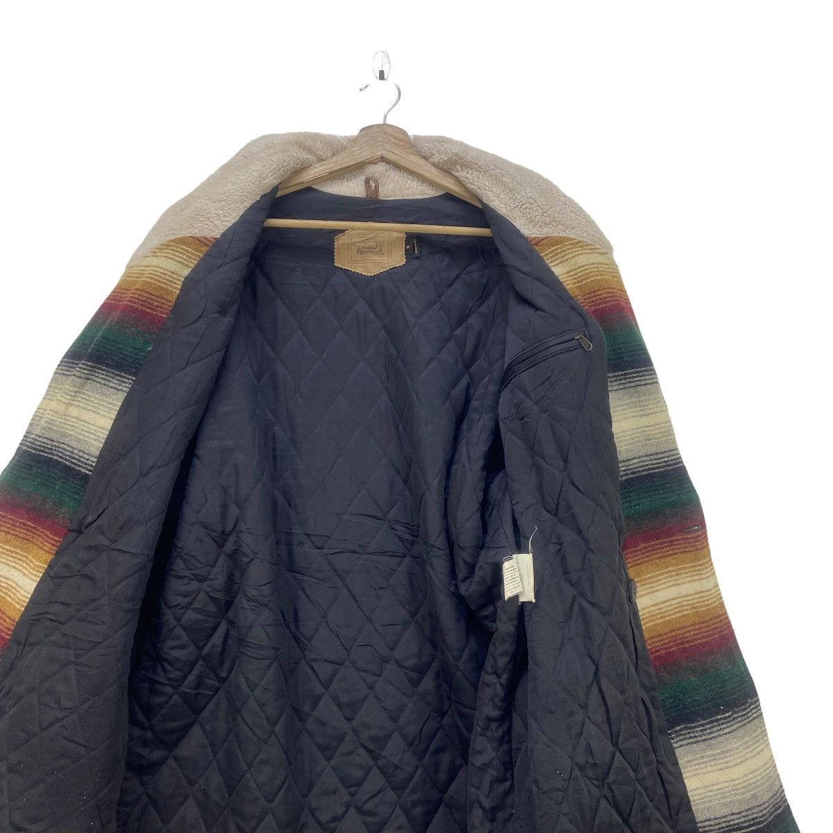 Woolrich Woolen Mills Vintage Woolrich Double Breasted Wool Heavy Coat Size US M / EU 48-50 / 2 - 17 Thumbnail