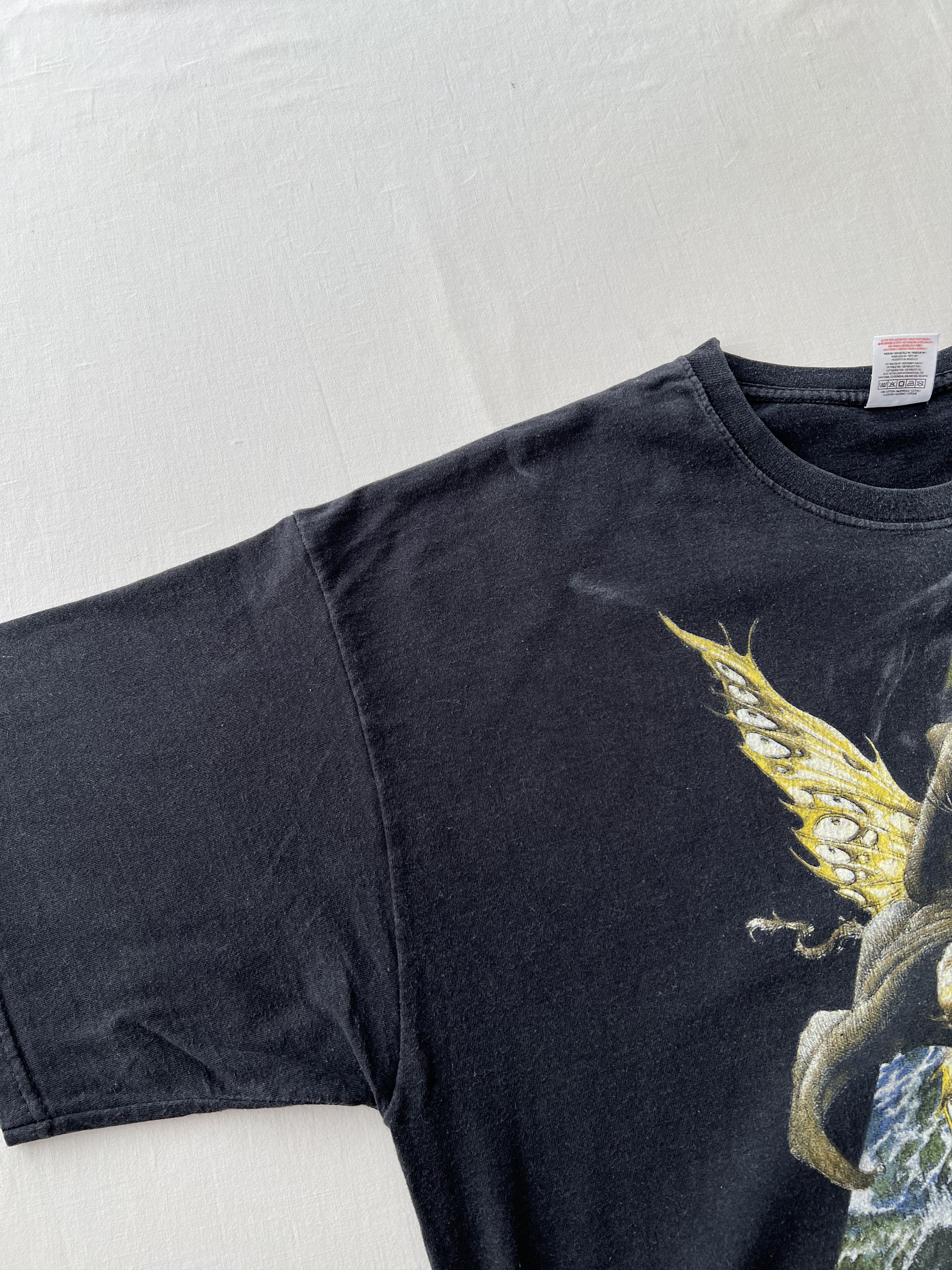 Band Tees Vintage 2000s Jethro Tull Rock Band Black T-shirt Size US XL / EU 56 / 4 - 11 Thumbnail