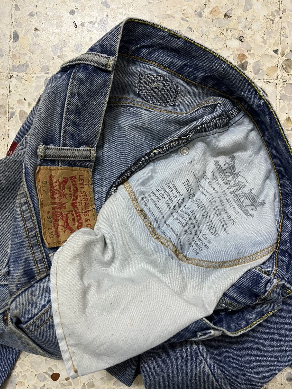 Levi's Vintage Clothing Levis 517 single R bootcut jeans Size US 32 / EU 48 - 10 Thumbnail