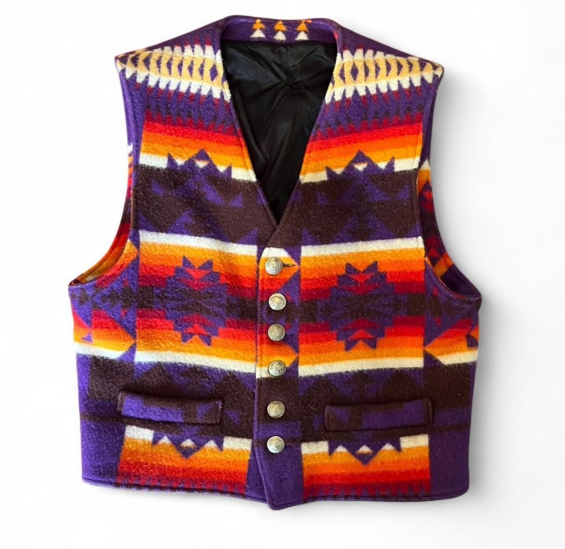 Roots Roots Chief Joseph Southwest Wool Vest Size S / US 4 / IT 40 - 1 Thumbnail
