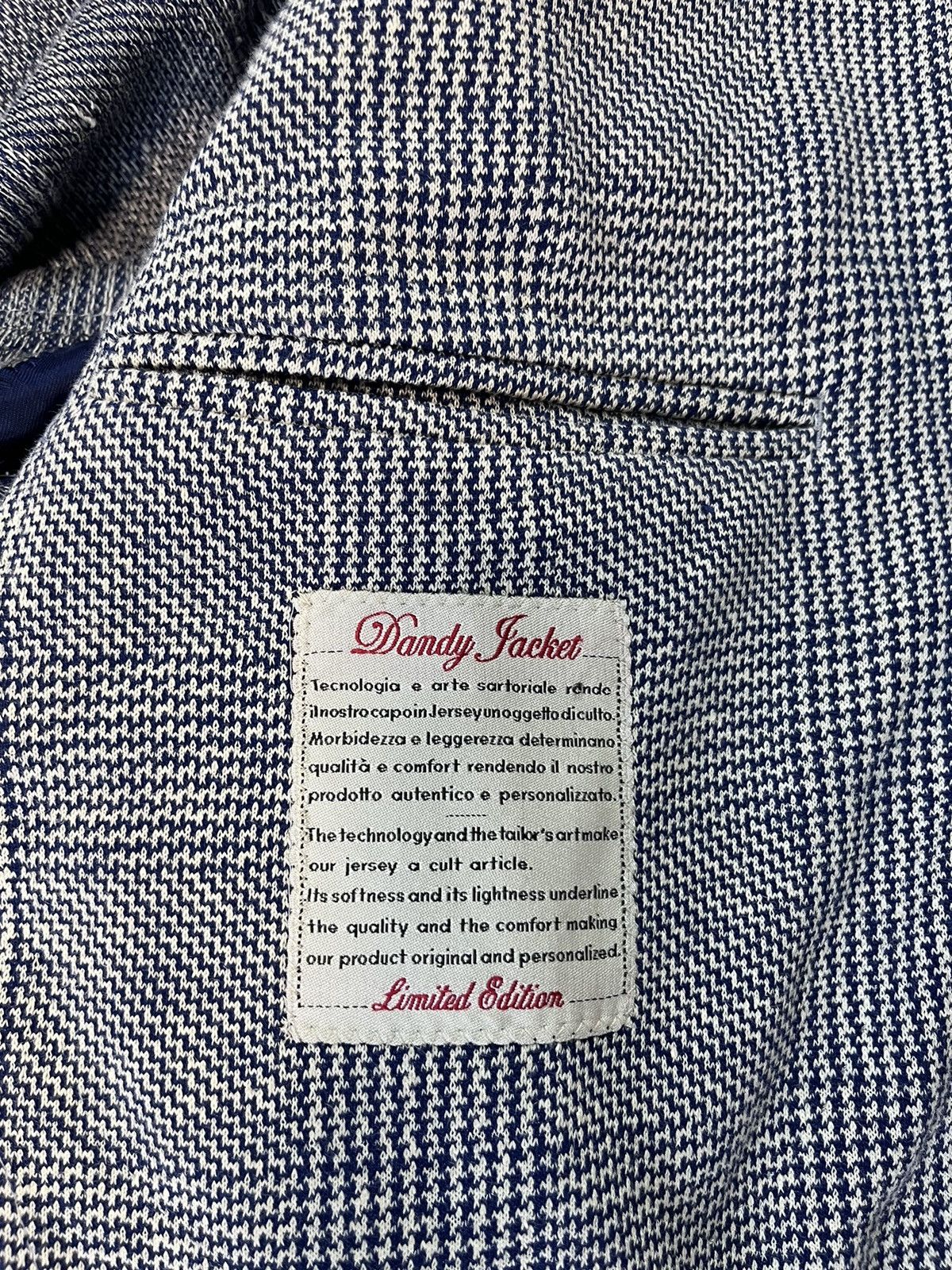 L.B.M. 1911 L.B.M.1911 Men’s Blazer Dandy Jacket Linen Cotton Tailored Size 50R - 10 Thumbnail