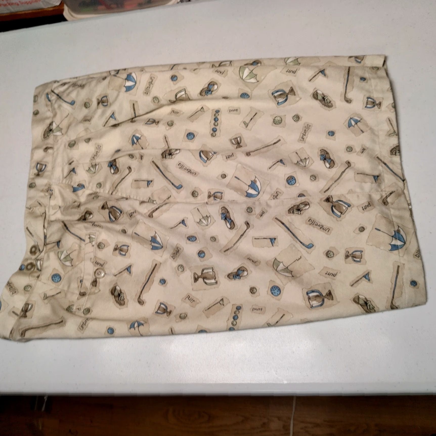 Liz Claiborne VINTAGE Liz Claiborne Golf Shorts Women 16 Beige Pleated Golf Print Regular Fit Size 38" / US 16 / IT 52 - 4 Thumbnail