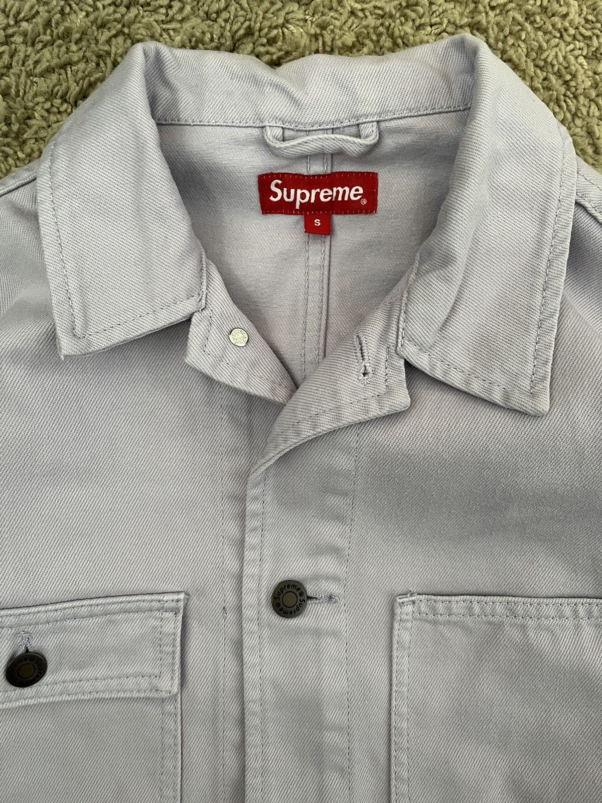 Supreme Supreme denim chore coat Size US S / EU 44-46 / 1 - 7 Thumbnail