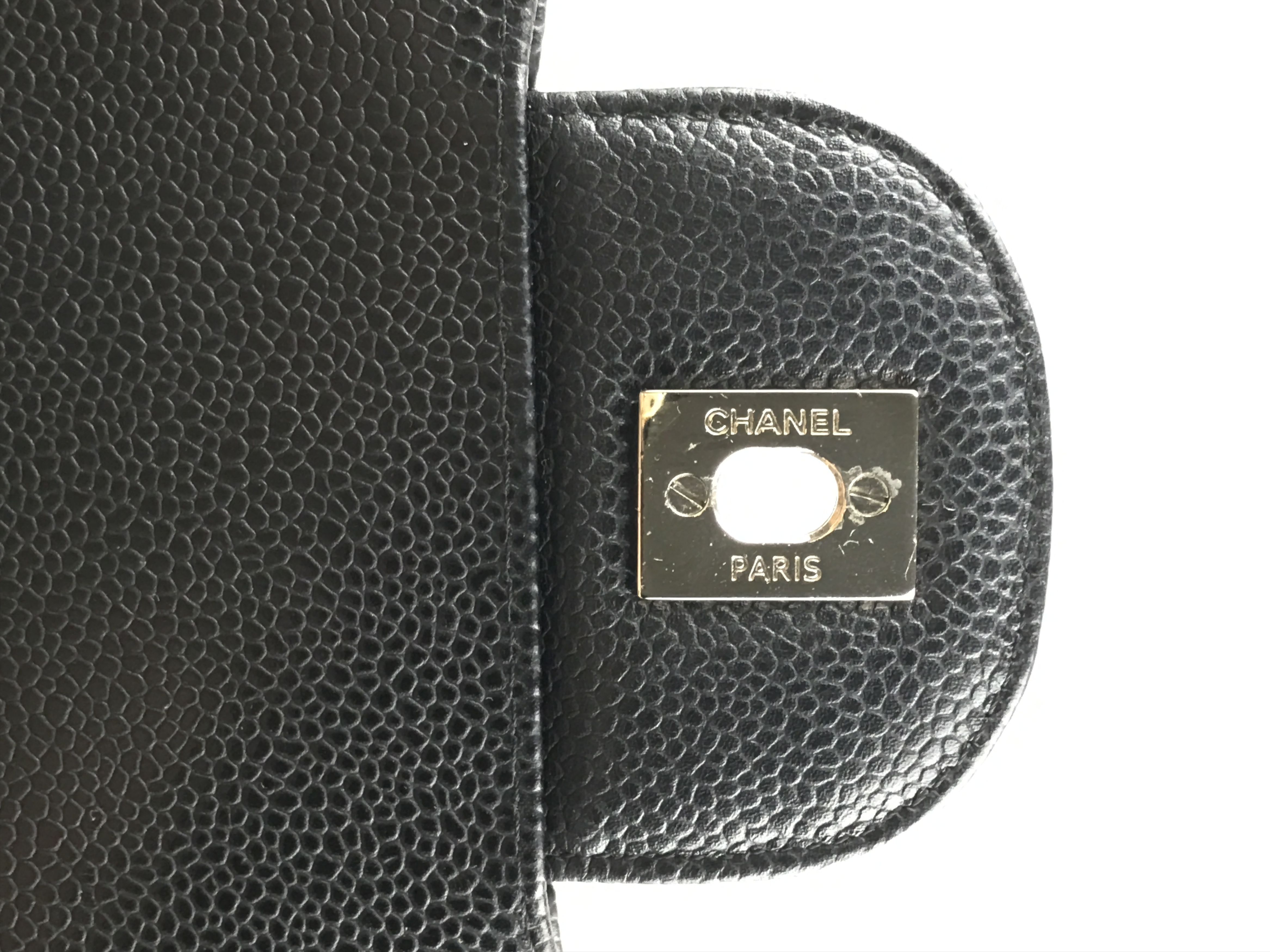 Chanel Chanel timeless jumbo caviar silver hardware Size ONE SIZE - 9 Thumbnail