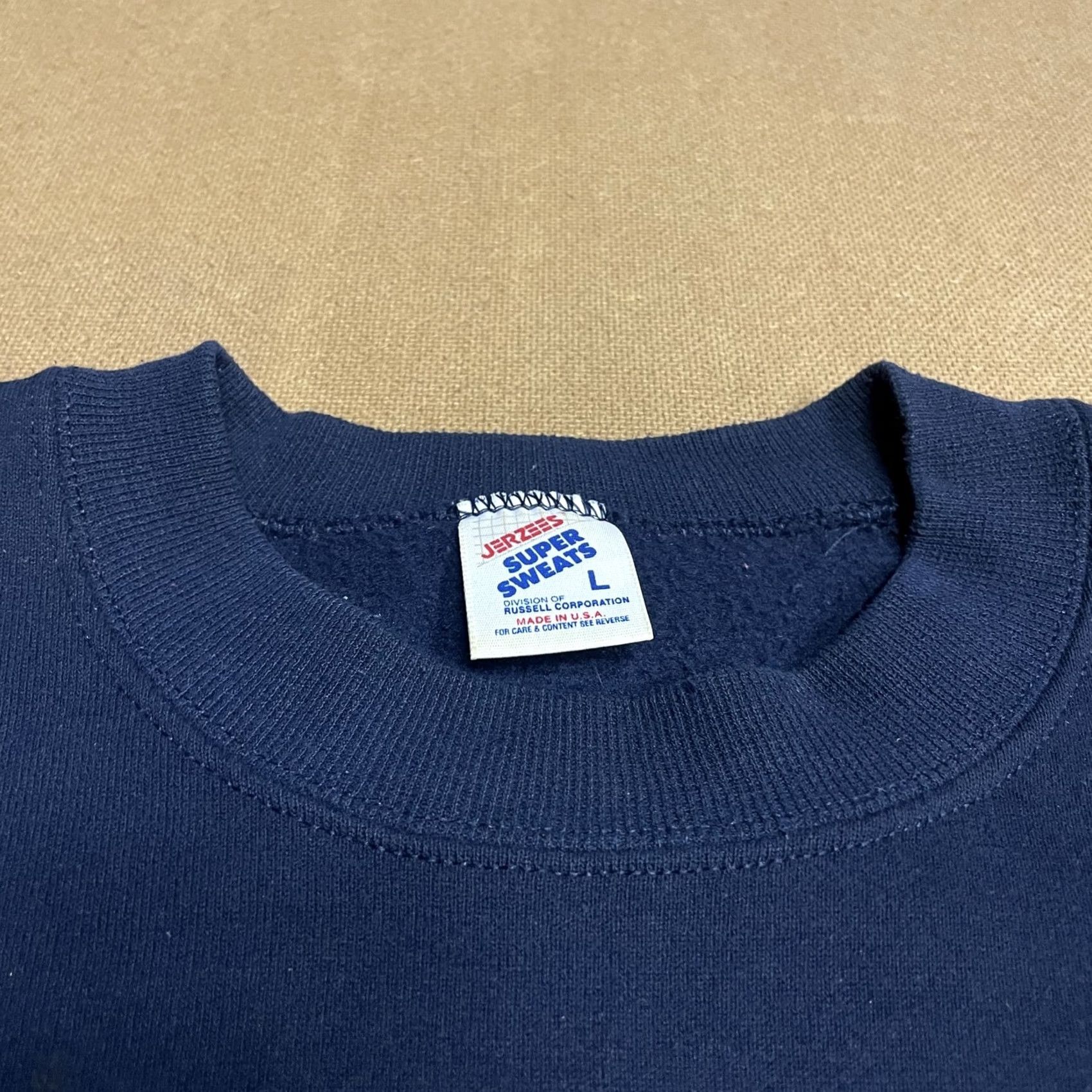 Jerzees VINTAGE Odin State University Sweatshirt Mens Large Blue Jerzees 90s Collegiate Graphic Print Pullover Size US L / EU 52-54 / 3 - 7 Thumbnail