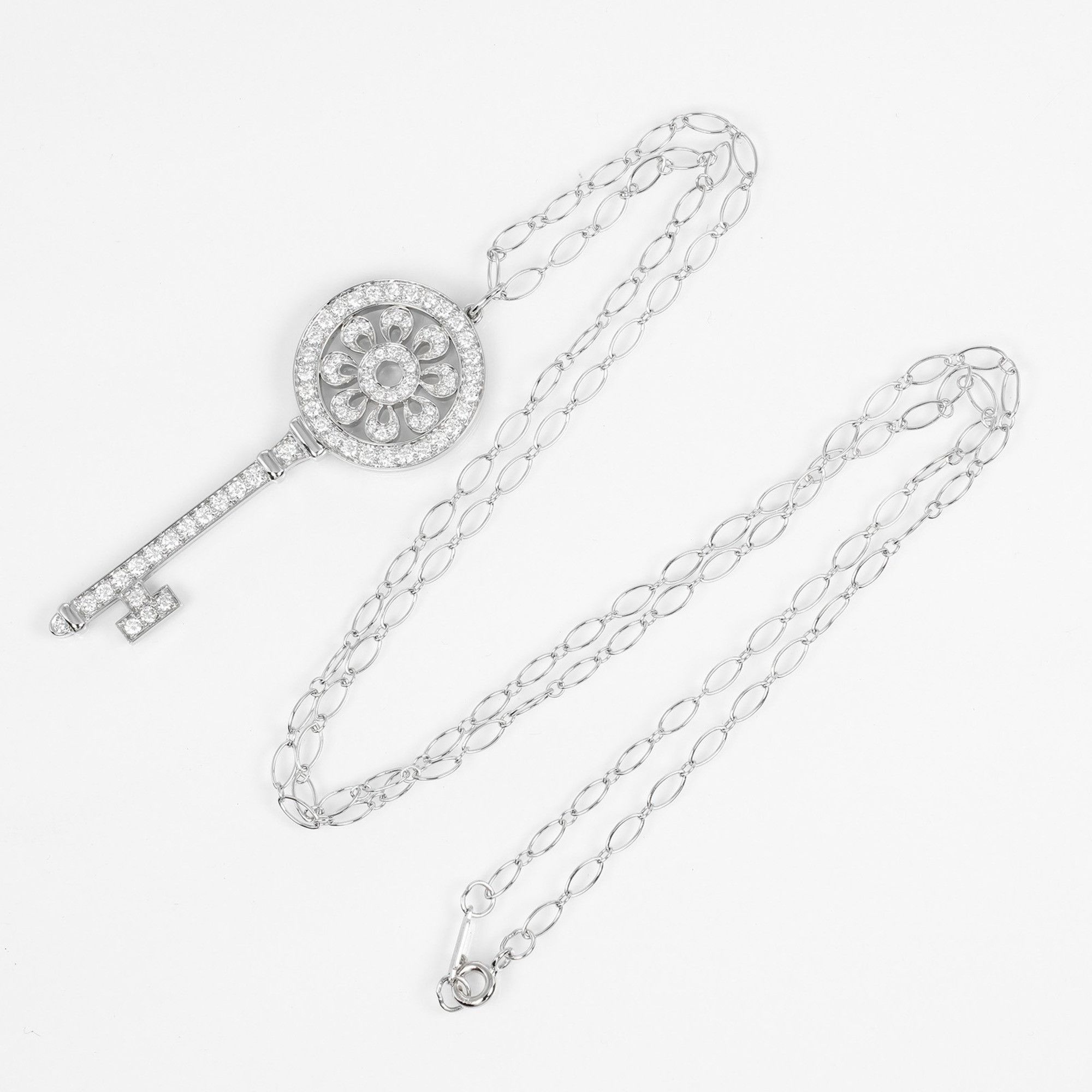 Tiffany & Co. Tiffany & Co Key necklace Size ONE SIZE - 1 Thumbnail
