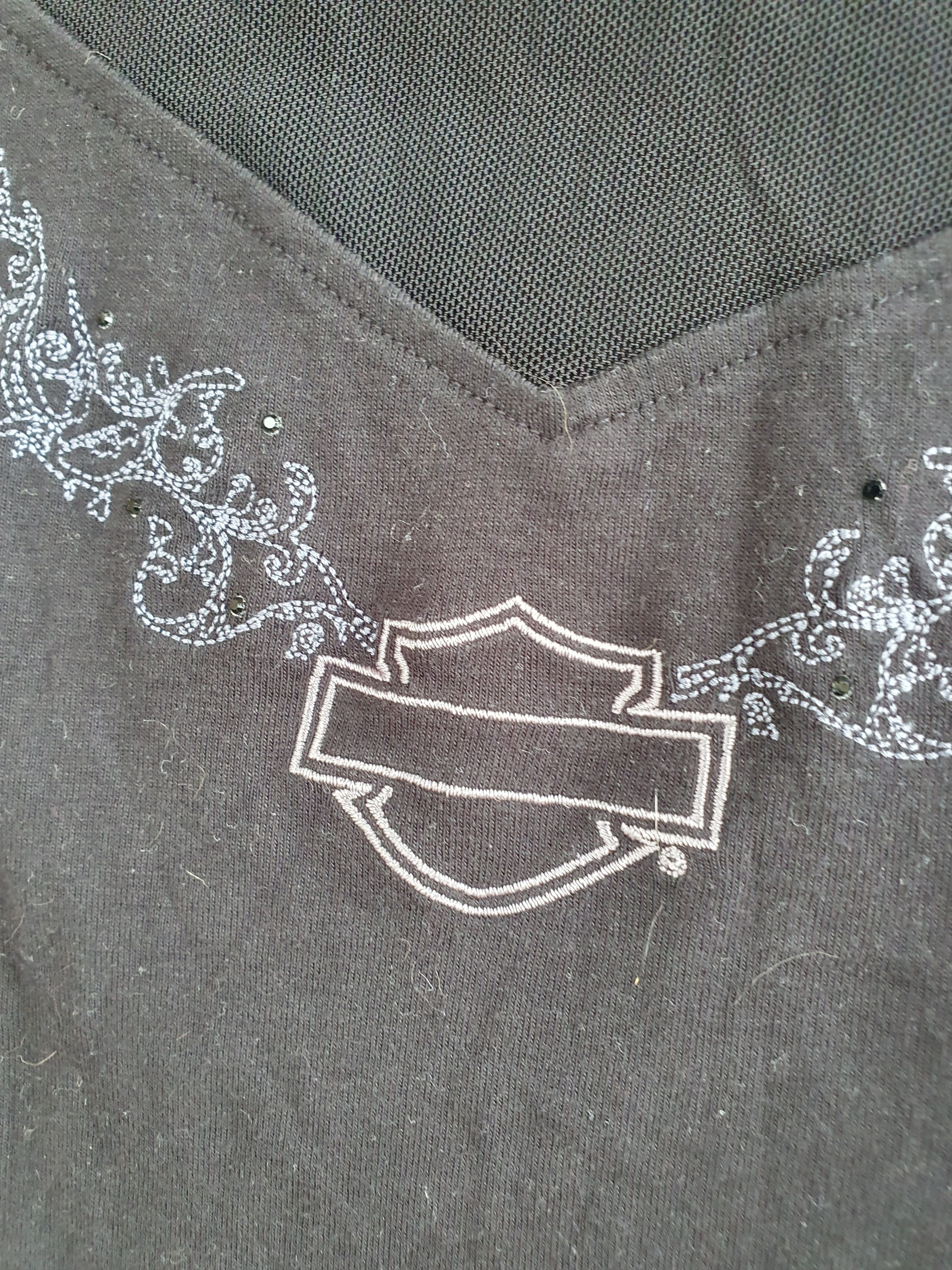 Harley Davidson Harley Davidson Wiesbaden Germany Womans Long Sleeve tee L Size L / US 10 / IT 46 - 6 Thumbnail