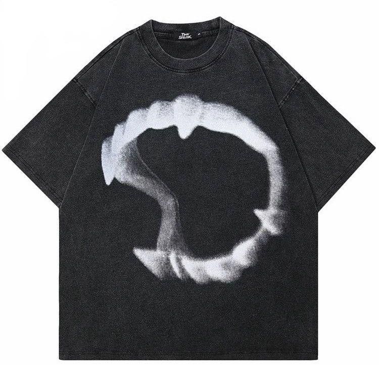 Vintage Vampire Graphic Print T Shirt Size US XL / EU 56 / 4 - 1 Thumbnail