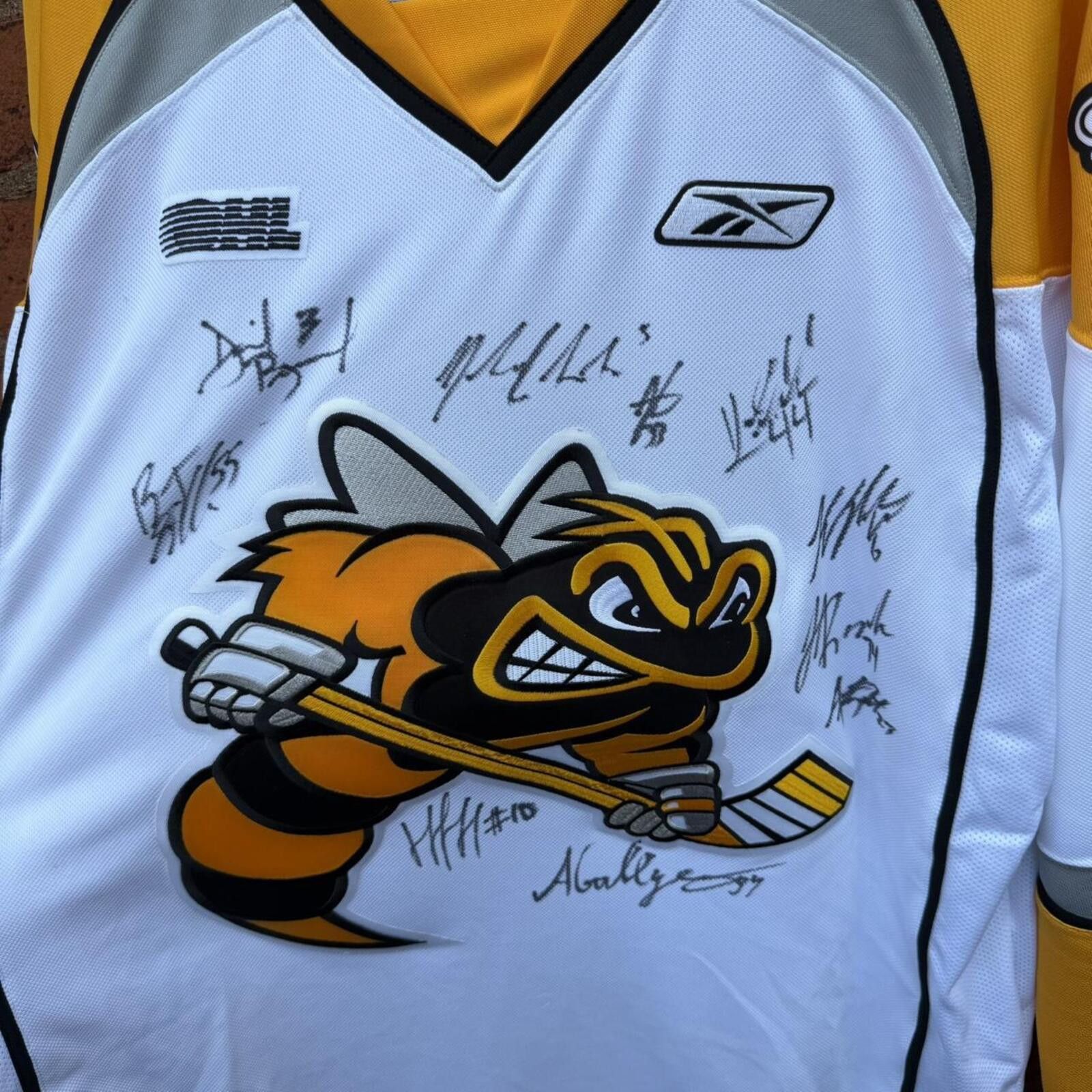 Reebok Vintage Sarina sting autographed Reebok jersey L OHL Size US L / EU 52-54 / 3 - 3 Thumbnail