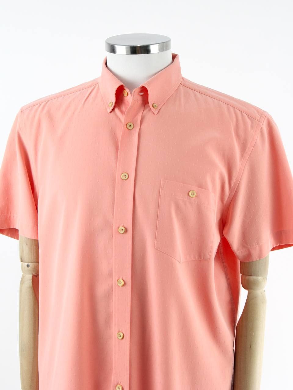 Ted Baker TED BAKER Coral Ultra Soft Short Sleeve Shirt Size US XL / EU 56 / 4 - 4 Thumbnail